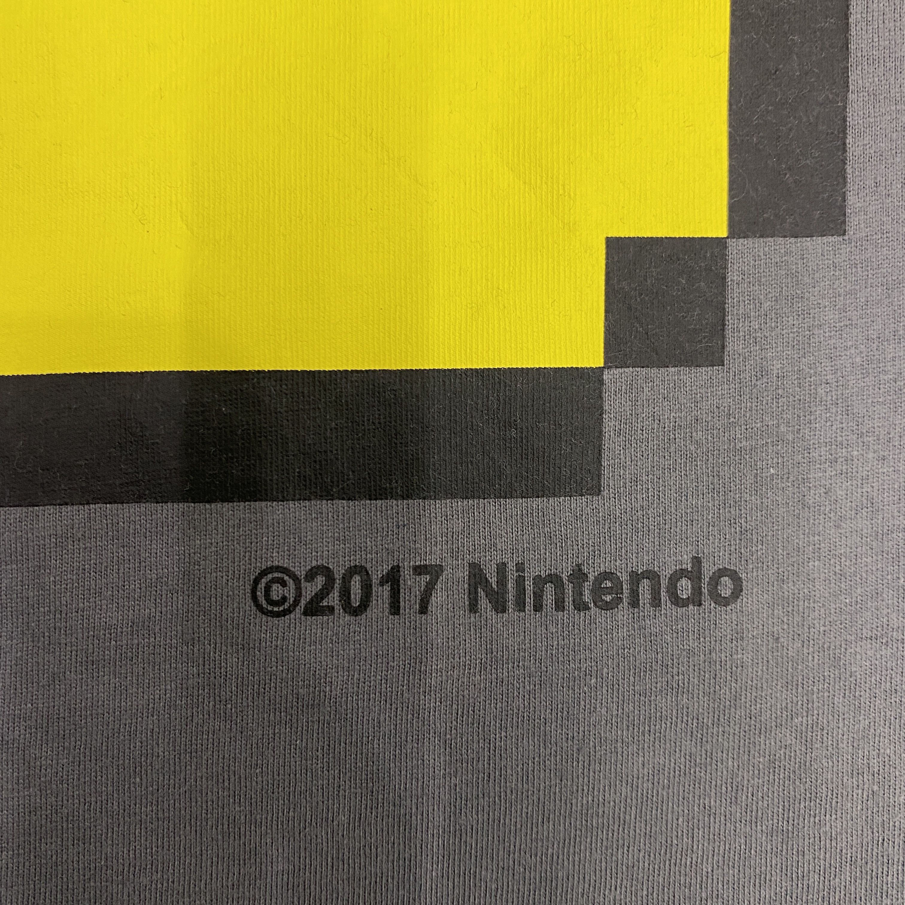 Japanese Brand Firefin Grey 8-Bit FishFry Nintendo TShirt - J015 Size US M / EU 48-50 / 2 - 4 Thumbnail