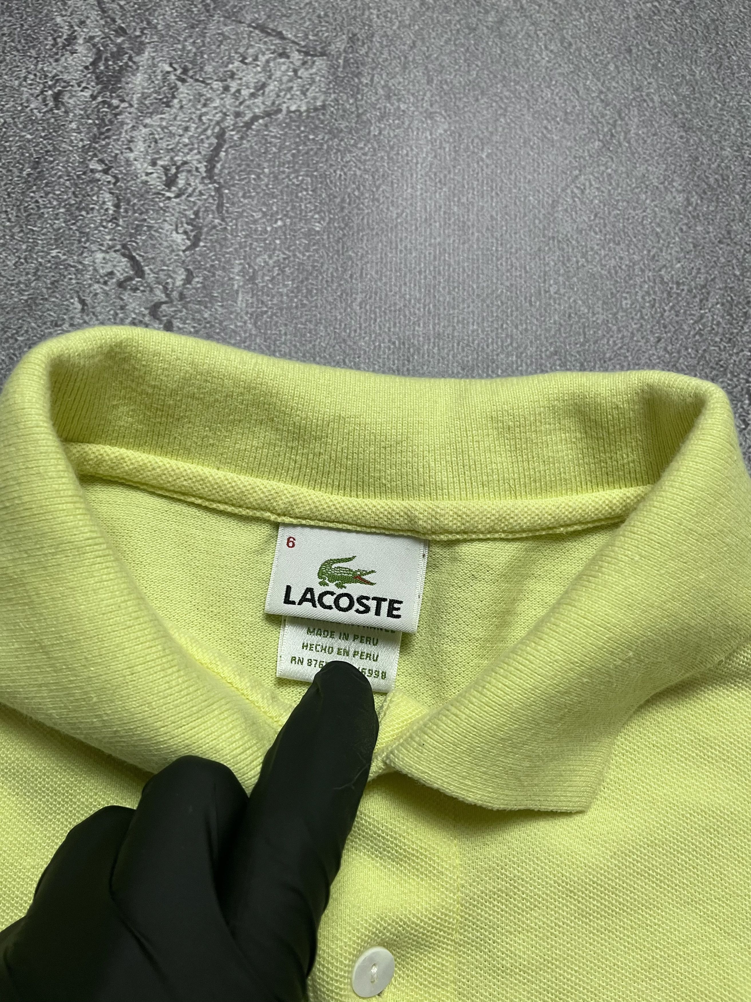 Lacoste Vintage Polos Lacoste Big Logo Old Money Mens XL Size US XL / EU 56 / 4 - 5 Thumbnail