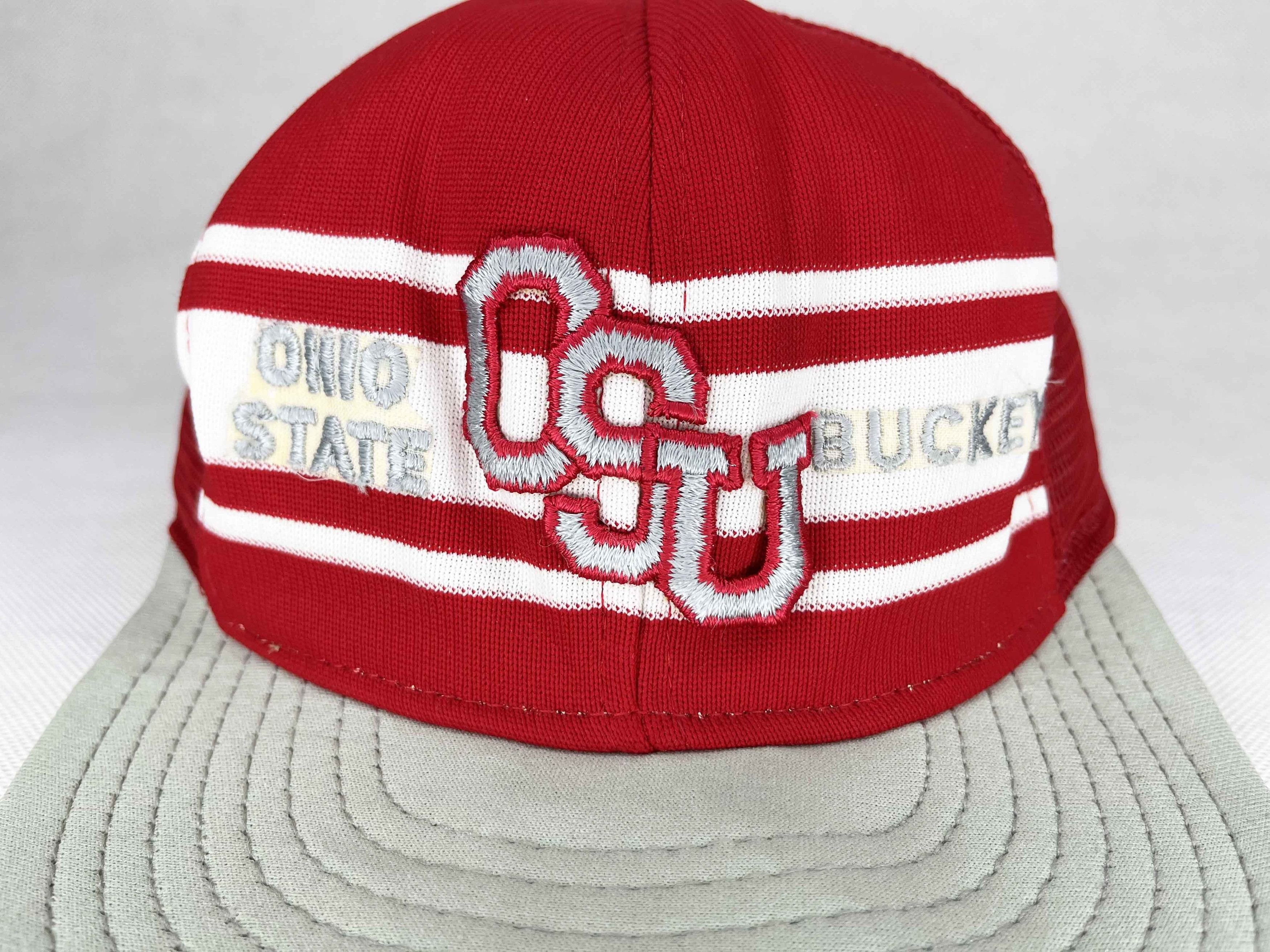 NCAA Vintage AJD Ohio State Buckeyes OSU Snapback Cap Hat Size ONE SIZE - 2 Thumbnail