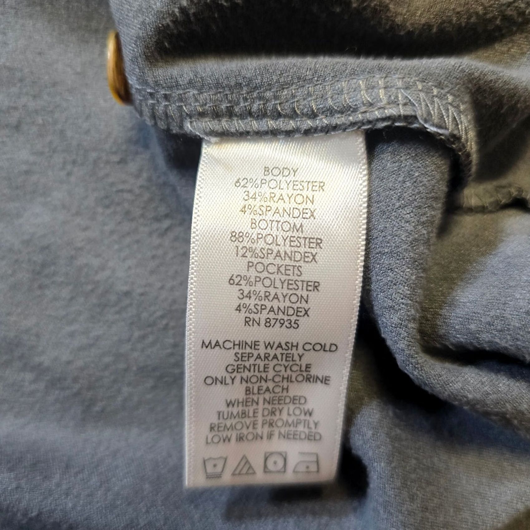 Vintage LOGO Lori Goldstein Cardigan Womens XL Gray Open Long Sleeve Pockets Casual Accessible by Brand Size XL / US 12-14 / IT 48-50 - 7 Thumbnail