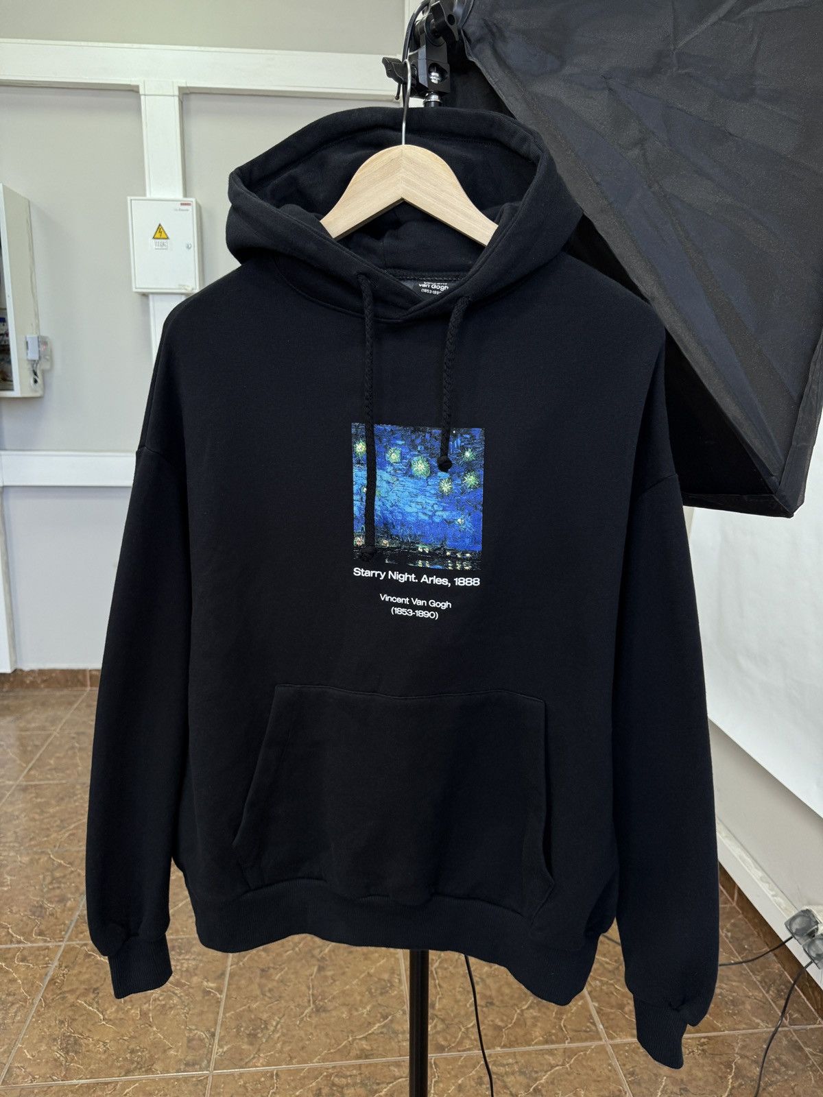 Designer Y2K Vincent Van Gogh Starry Night Arles 1888 Hoodie Rare Size US M / EU 48-50 / 2 - 2 Thumbnail