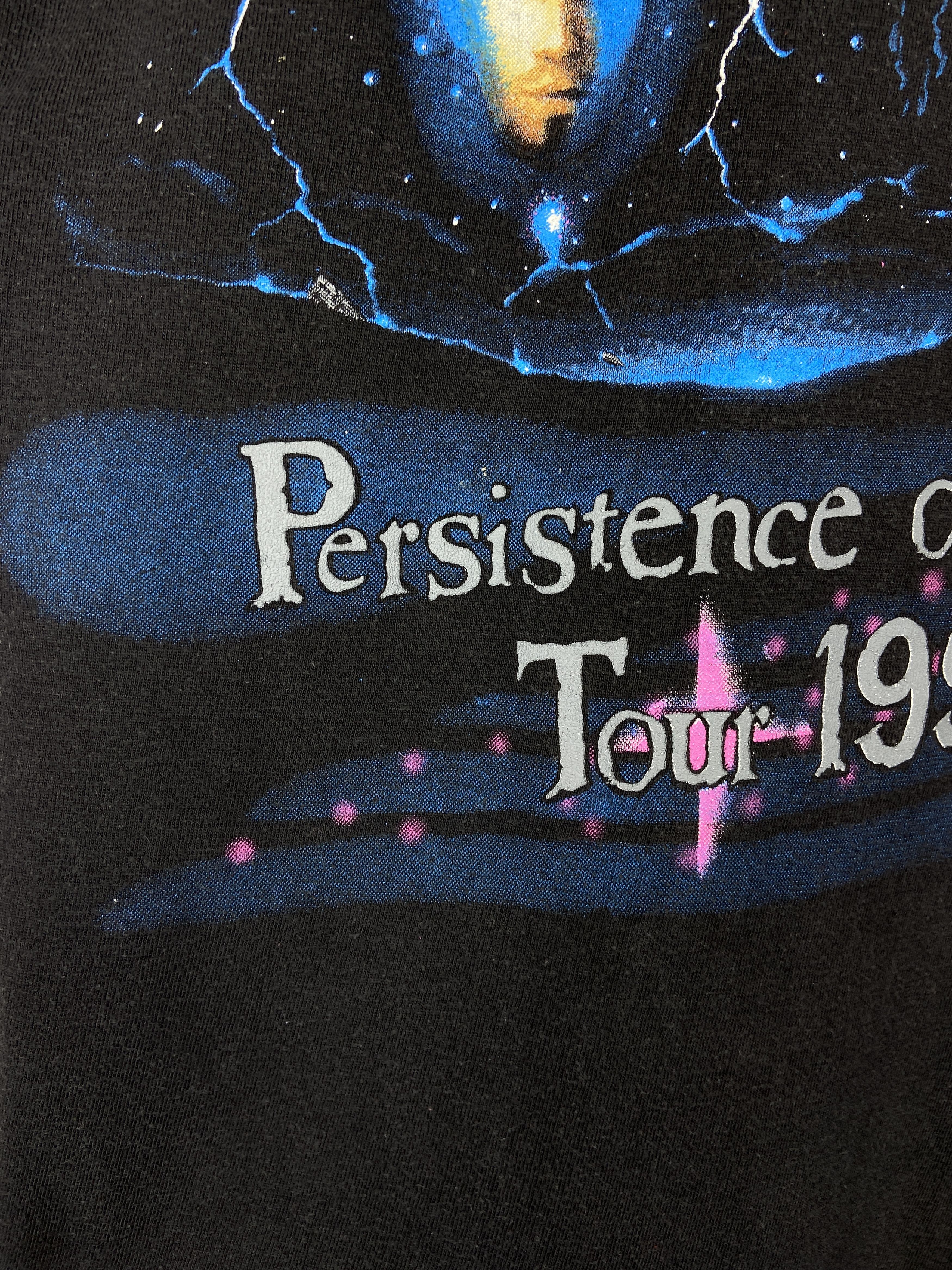 Band Tees 90s Vintage Anthrax Persistence Of Time Tour Graphic T Shirt Size US M / EU 48-50 / 2 - 17 Thumbnail