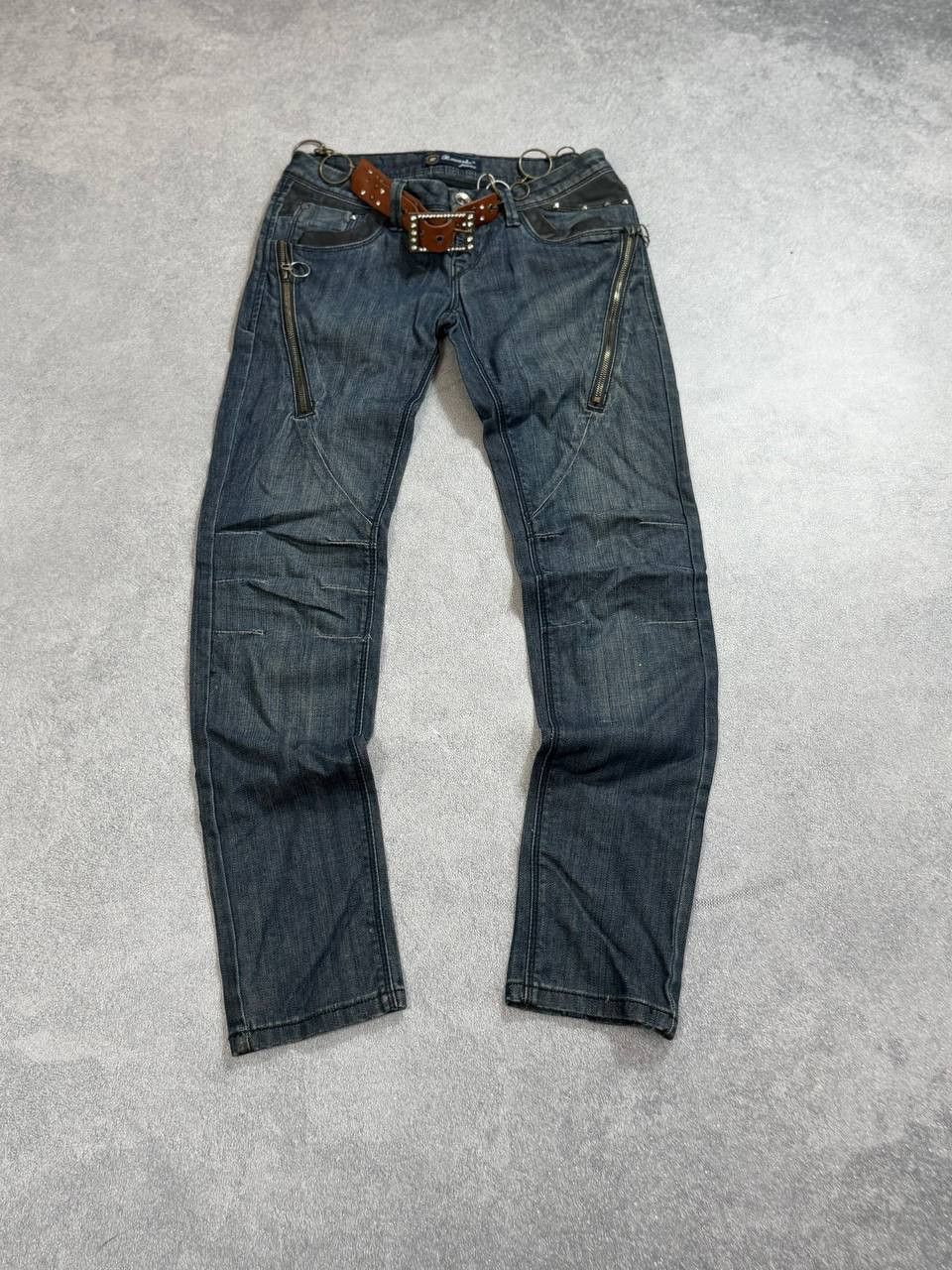Japanese Brand vintage 90s streetwear miss me bootcot flared denim y2k jean Size US 28 / EU 44 - 1 Thumbnail