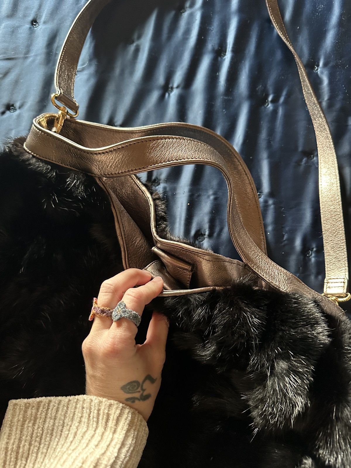 Other Italian Fur Purse Size ONE SIZE - 3 Thumbnail