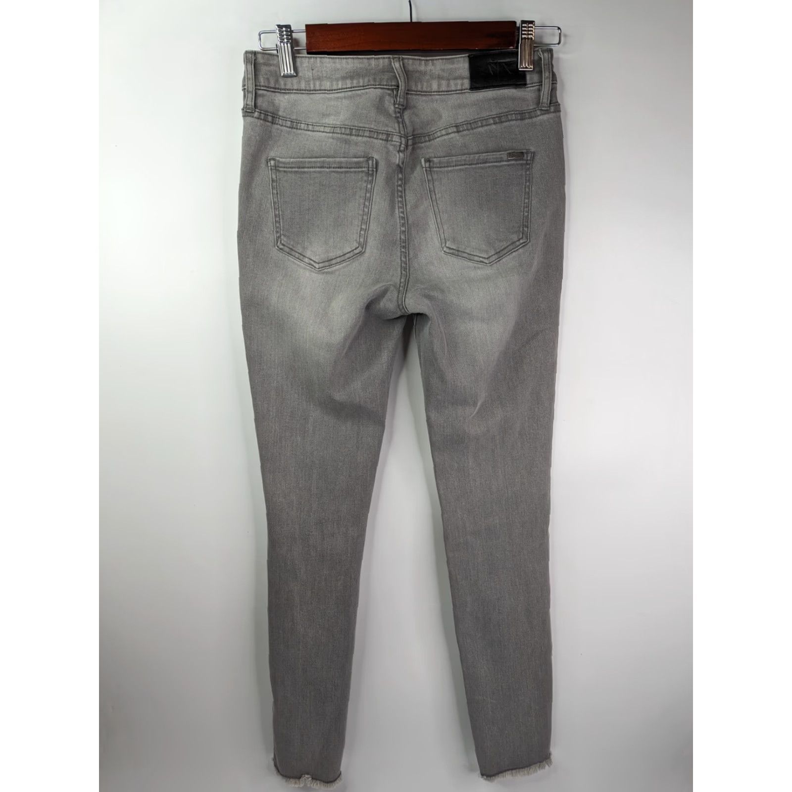 Armani Exchange Armani Exchange Jeans Womens Size 27 Regular Grey Skinny Denim Vintage No Size 27" / US 4 / IT 40 - 5 Thumbnail