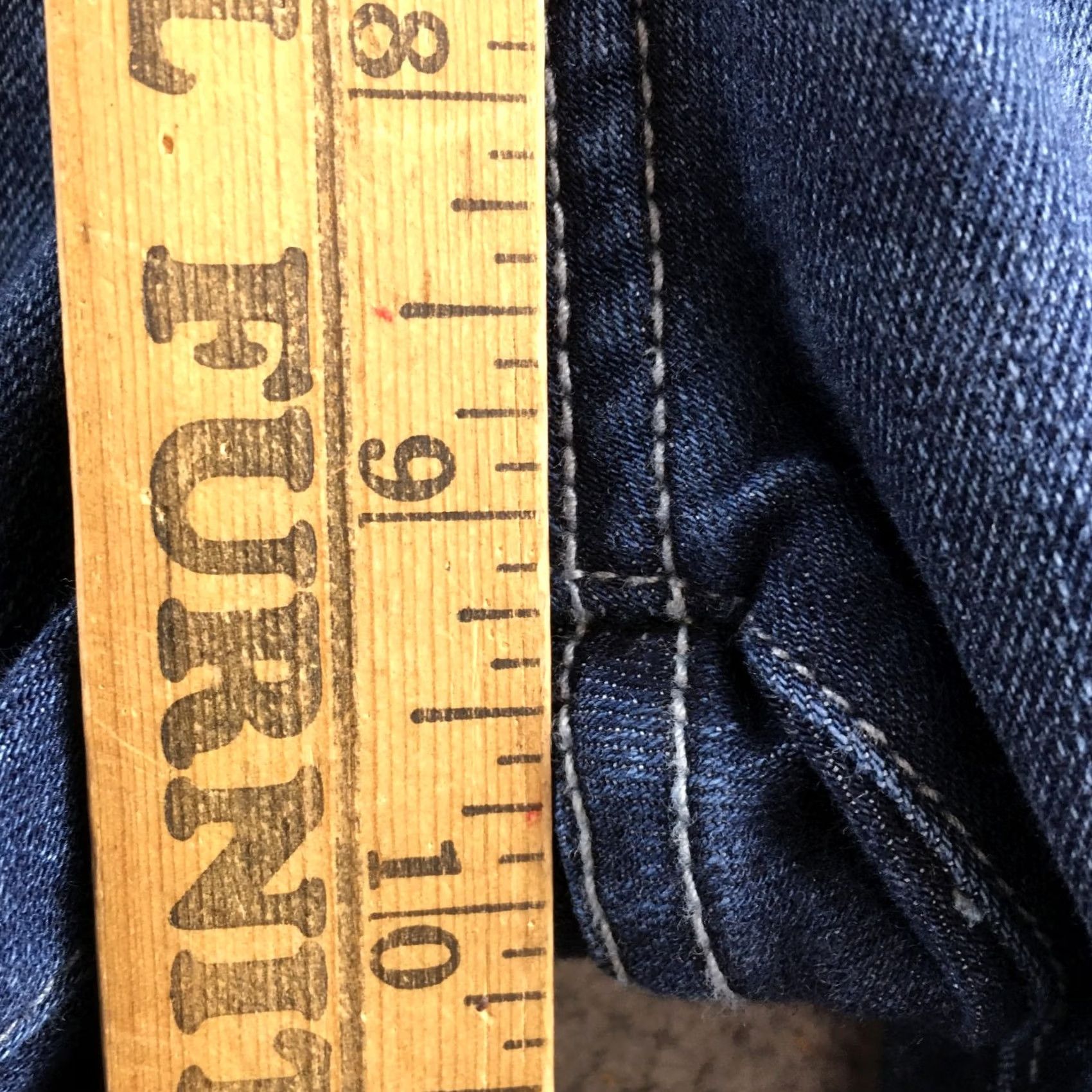 Vintage KanCan Jeans Womens 27 Blue Zip Fly Skinny Leg Slim Fit Denim 5-Pocket Stretch Jeans Slim Womens Blue 27 KanCan Size 27" / US 4 / IT 40 - 7 Thumbnail