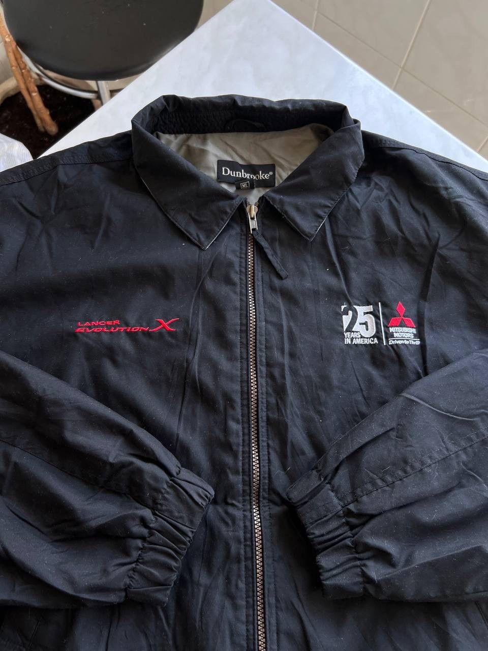 Japanese Brand Vintage Mitsubishi Lancer Evolution X Jacket Racing 2007 USA Size US XL / EU 56 / 4 - 2 Thumbnail
