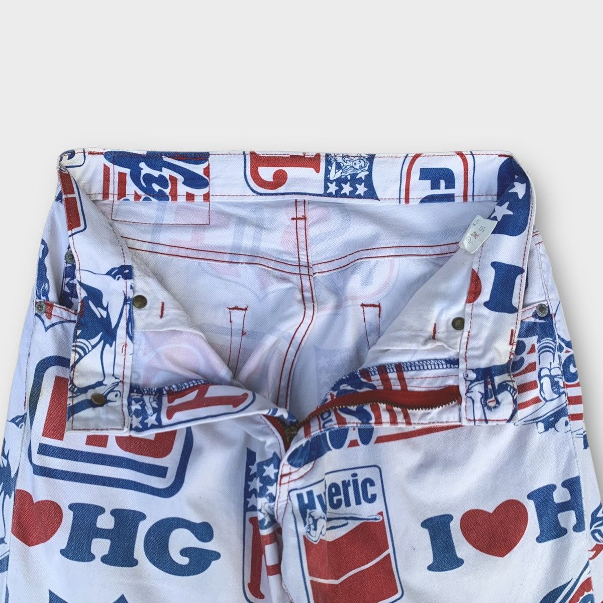 Hysteric Glamour × If Six Was Nine × Seditionaries Skateboard Hysteric glamour Denim Flared Jeans Size 27" / US 4 / IT 40 - 4 Thumbnail