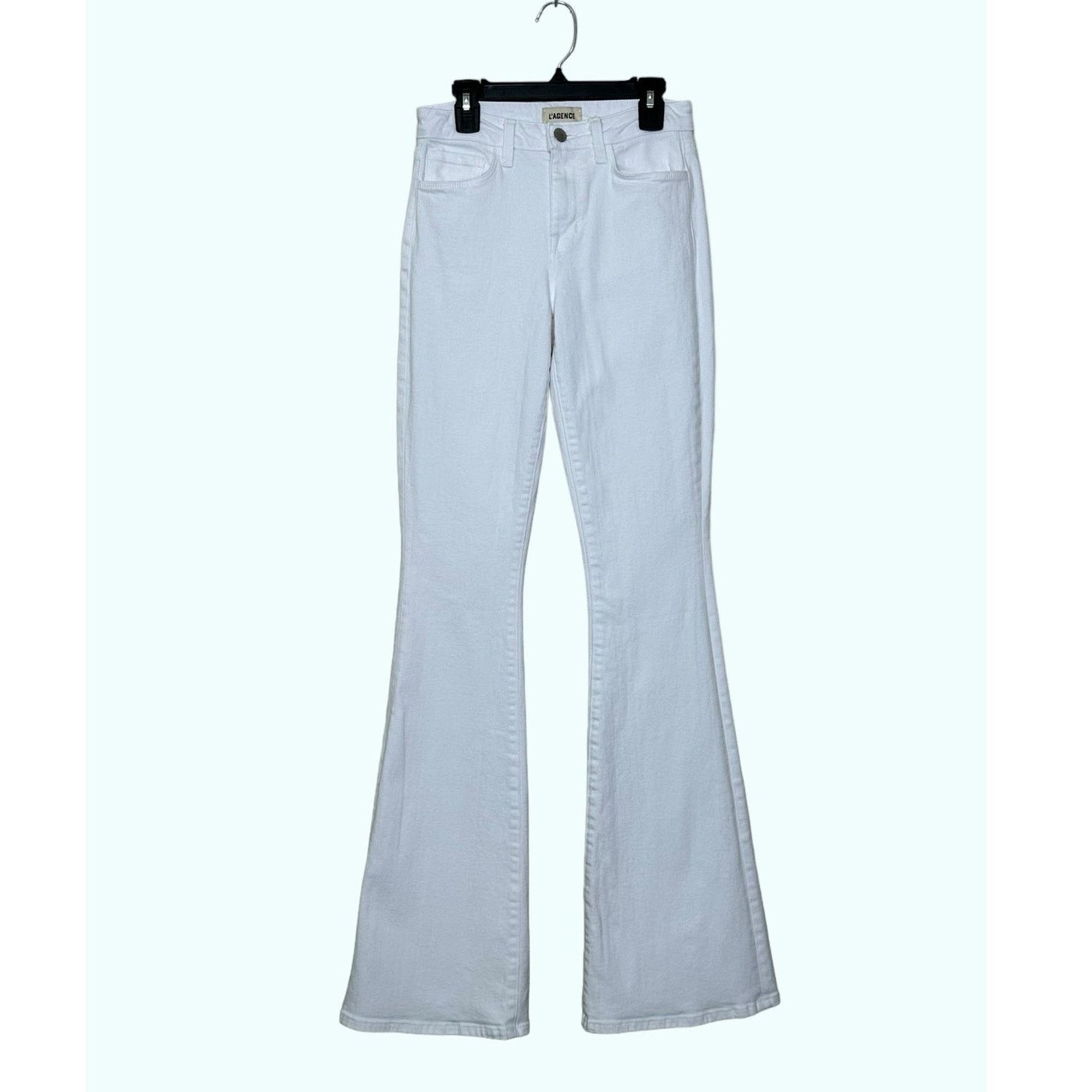 L'AGENCE L’Agence white flare jeans size 25 - 0 Size 25" / US 0 / IT 36 - 1 Thumbnail