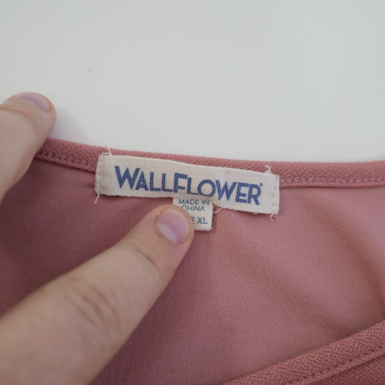 Other Wallflower Pink Mini Dress XL Spaghetti Strap Polyester Blen Size XL / US 12-14 / IT 48-50 - 5 Thumbnail