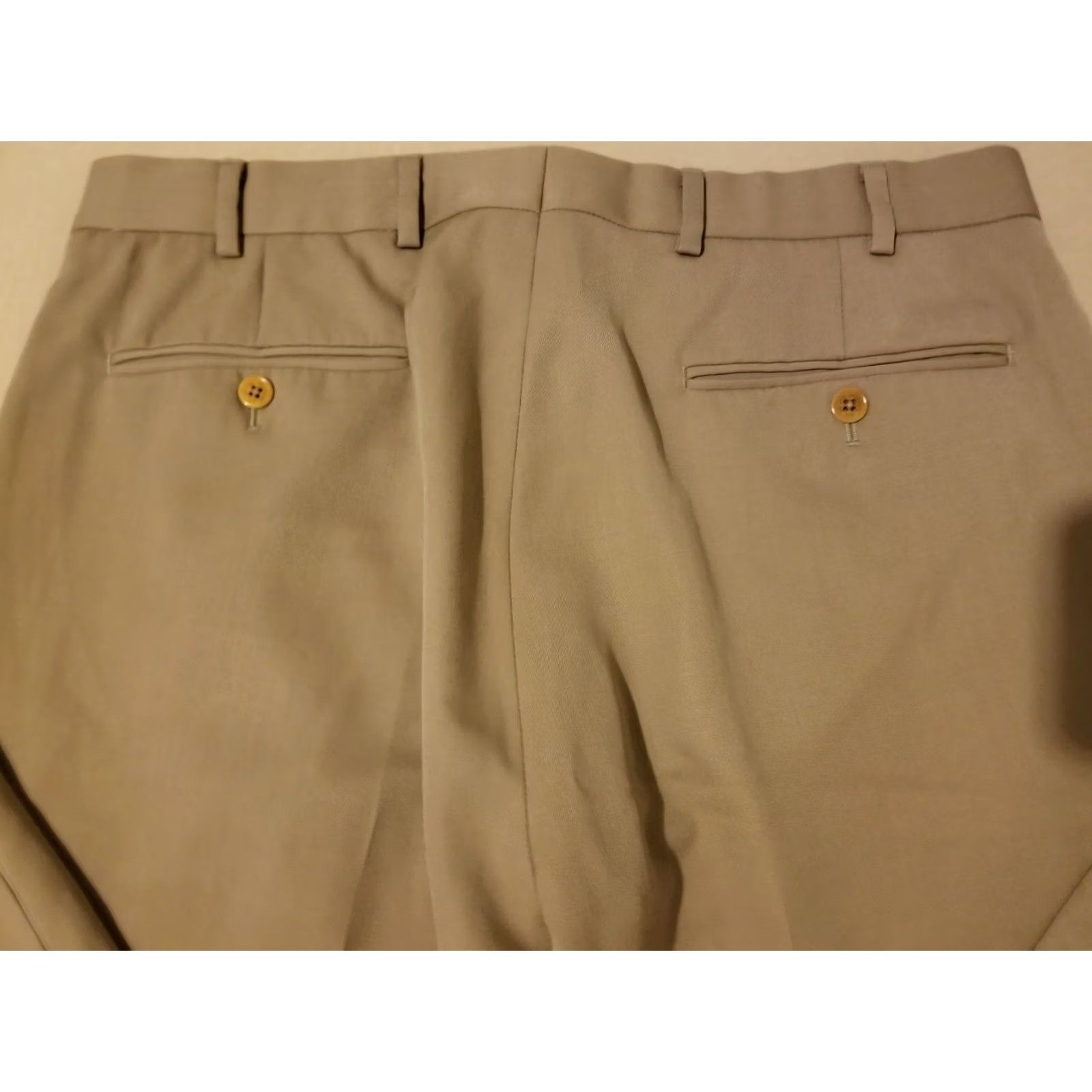 Brooks Brothers Brooks Brothers Wool Dress Pants 36x32 Cotton Slack Khaki Chino Trouser 35x32 Size US 36 / EU 52 - 2 Thumbnail