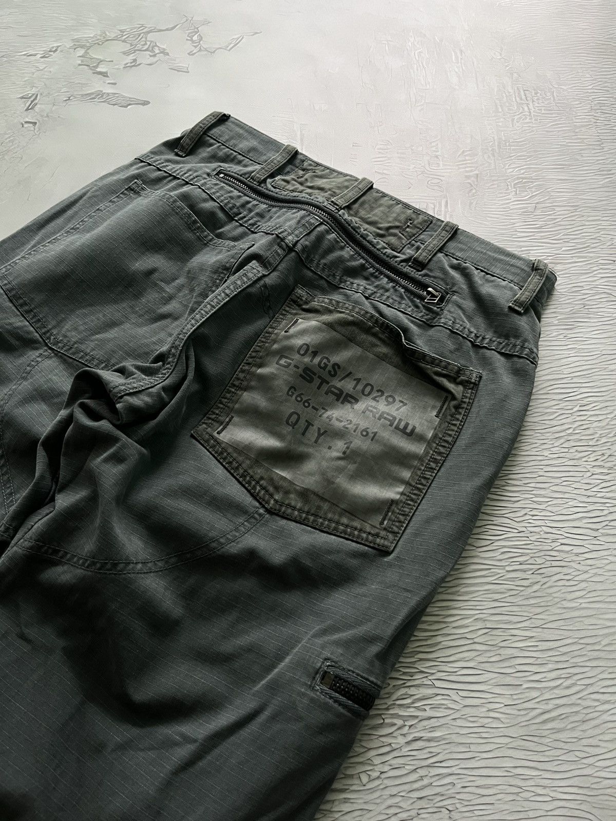 G-Star Vintage G-Star Raw Cargo Work Pants Army Pocket Streetwear Size US 30 / EU 46 - 12 Thumbnail