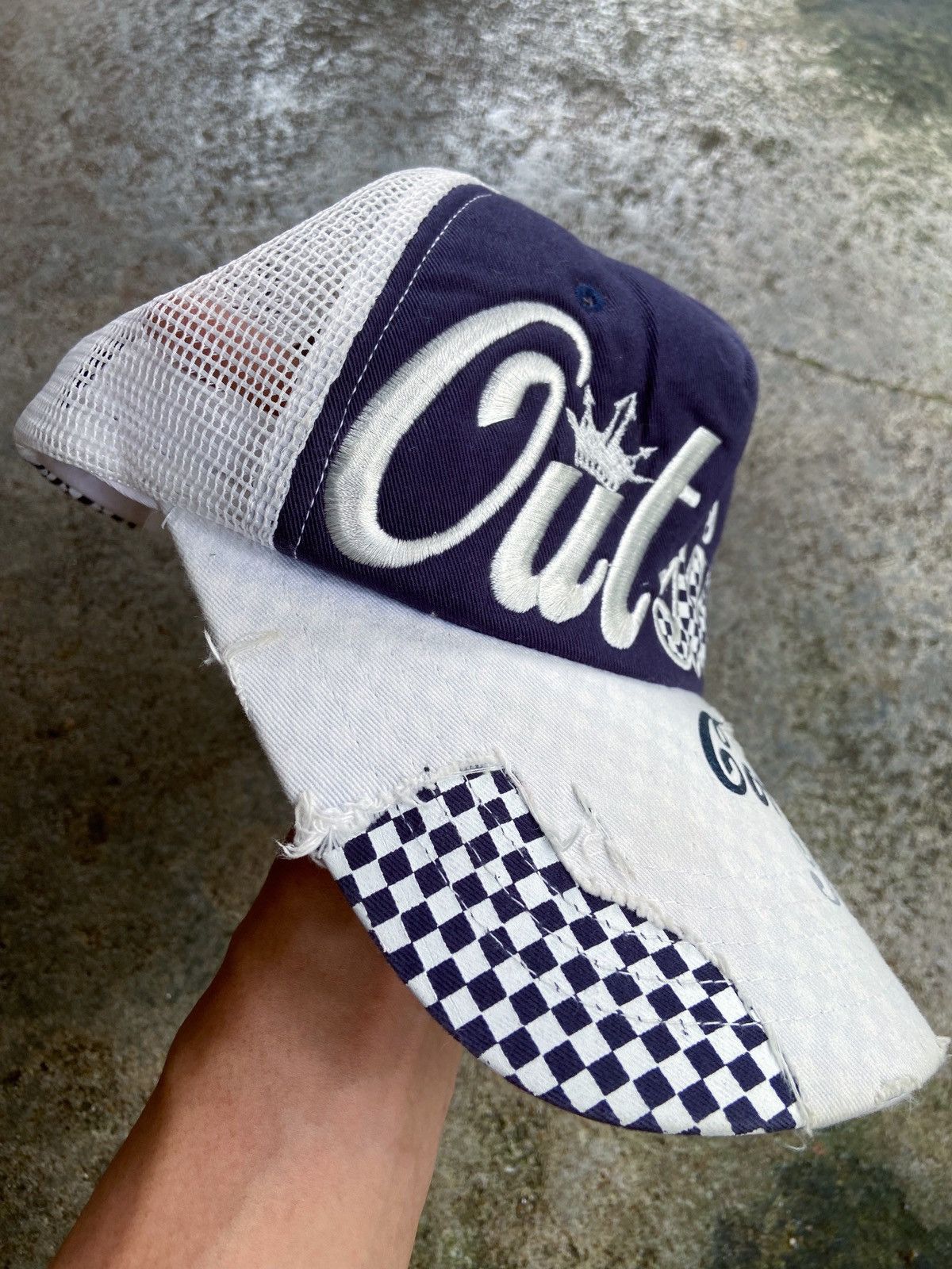Japanese Brand OUTSIDE CORONADO BEACH DISTRESSED CAPS Size ONE SIZE - 3 Thumbnail