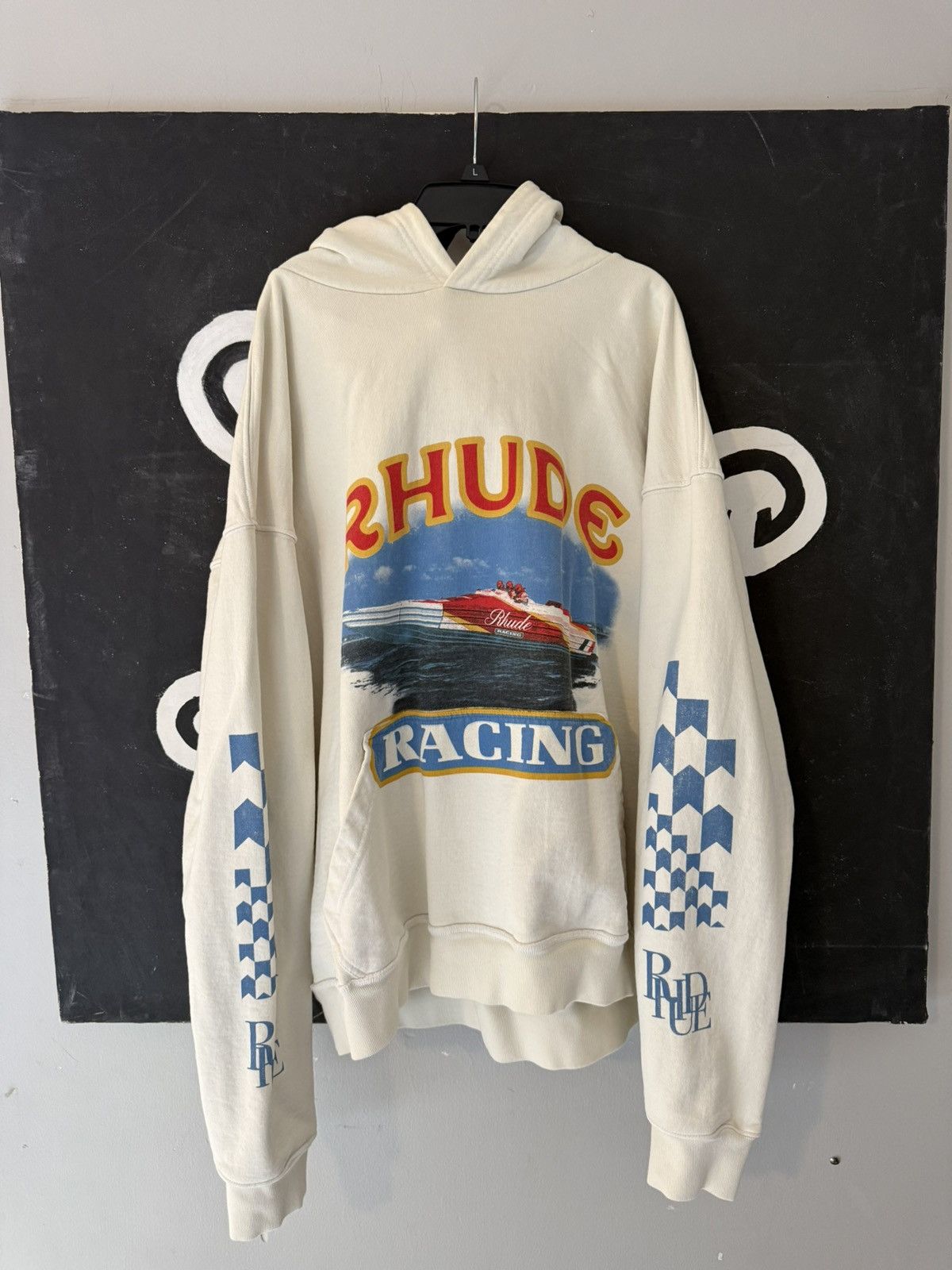 Rhude Rhude Racing Hoodie | Grailed