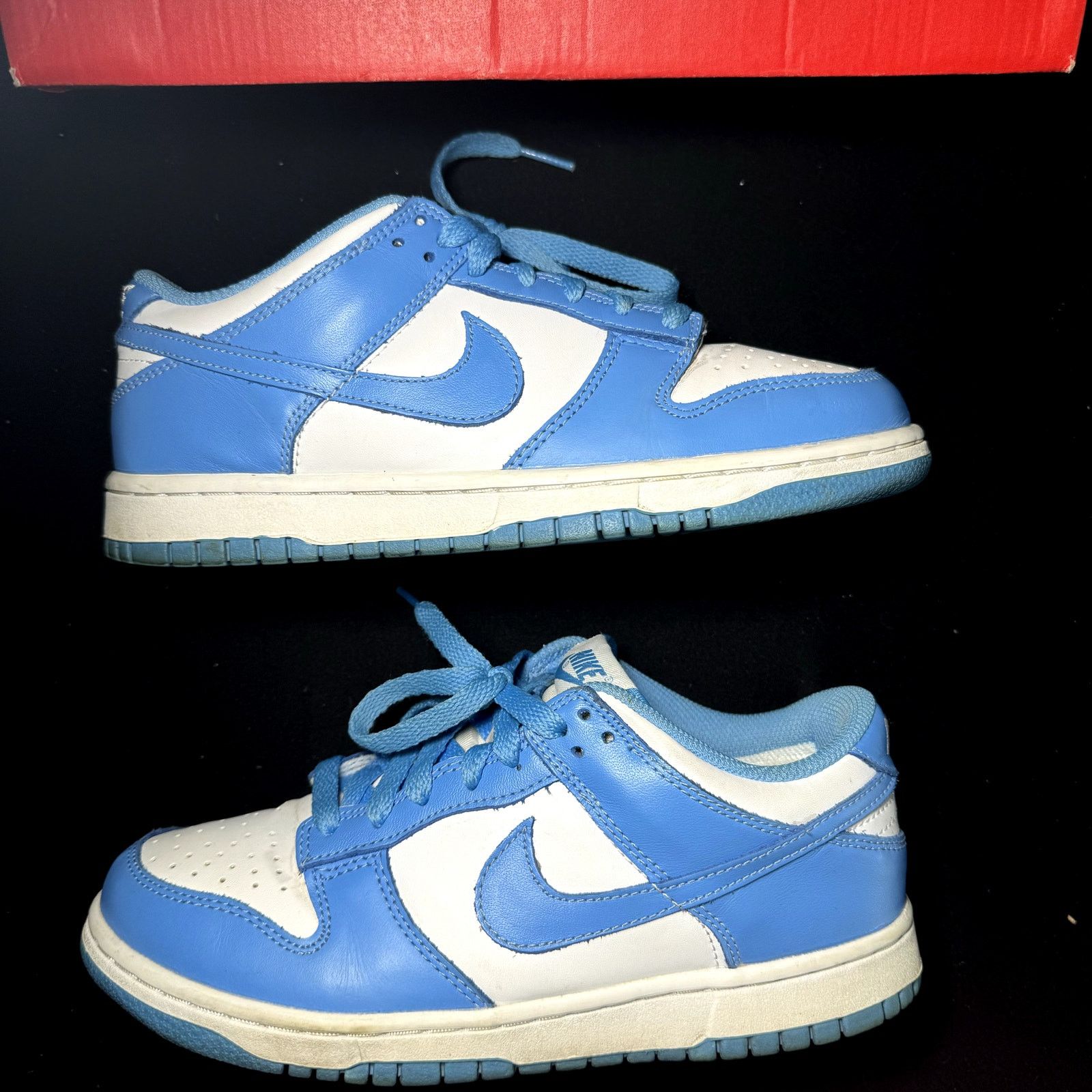 Jordan Brand × Nike Nike Dunk Low GS University Blue - Size 6 - Men's Shoes Size US 6 / EU 39 - 4 Thumbnail