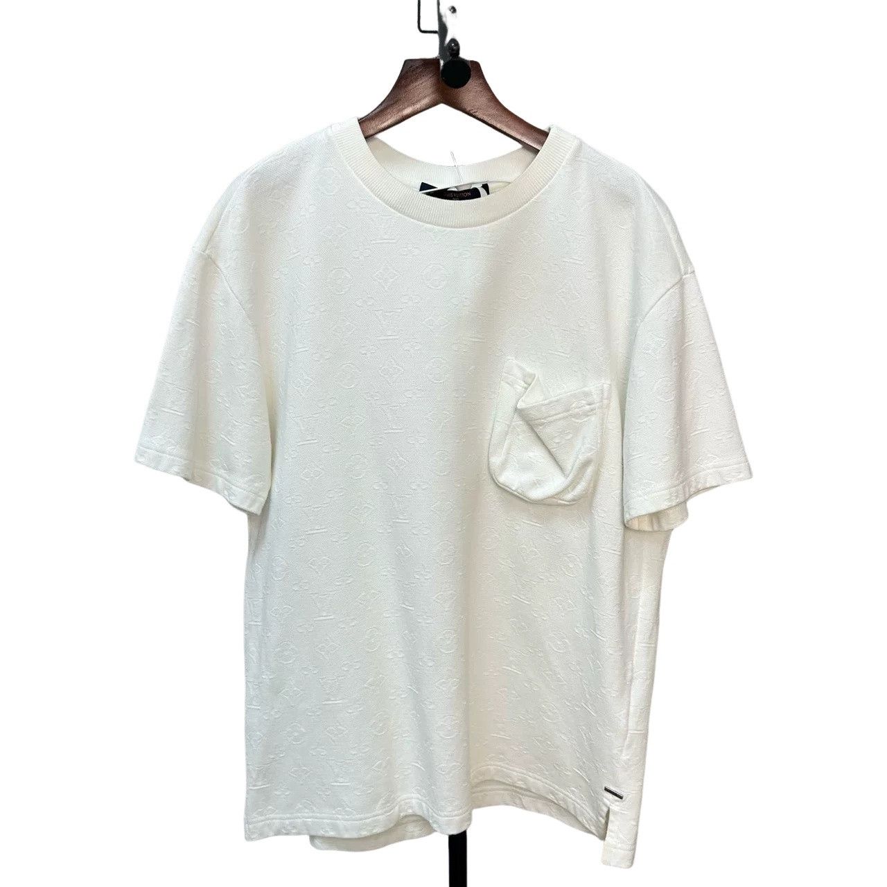 Louis Vuitton Louis Vuitton Monogram Embossed T-Shirt Size S Size US S / EU 44-46 / 1 - 1 Thumbnail