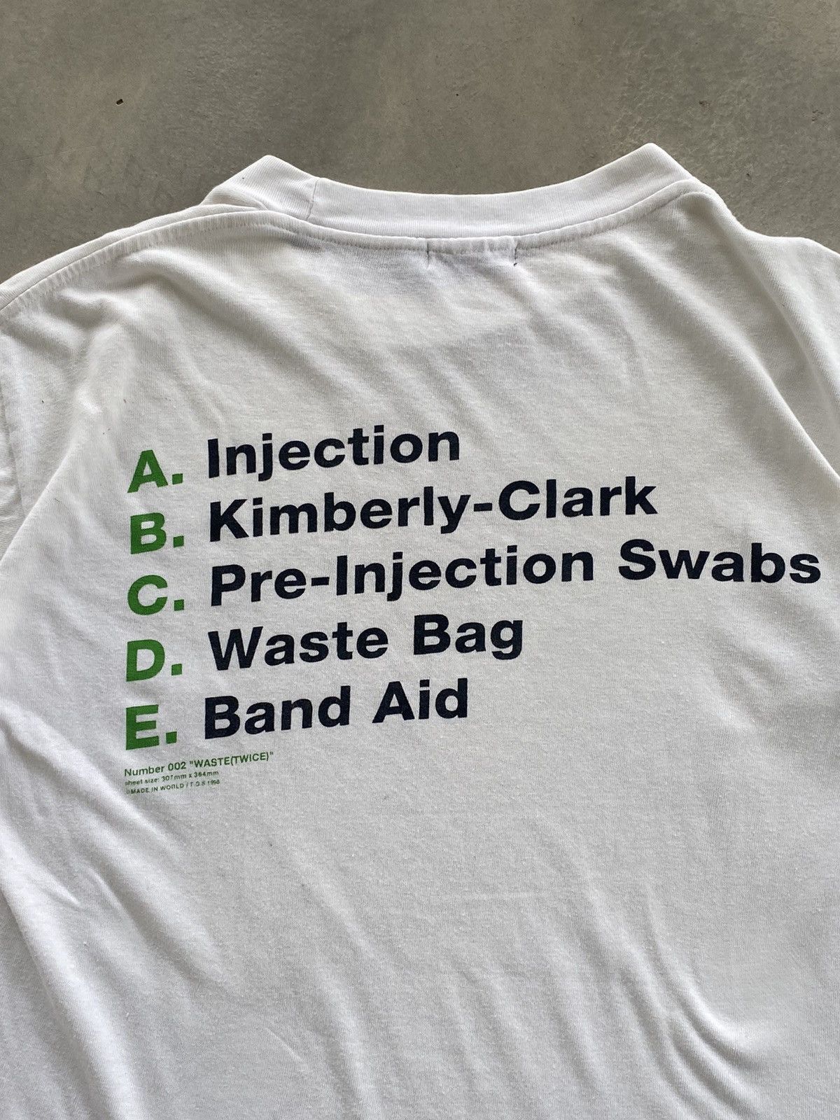 Japanese Brand WASTE TWICE KNOT SURGEON TEE Size US L / EU 52-54 / 3 - 5 Thumbnail