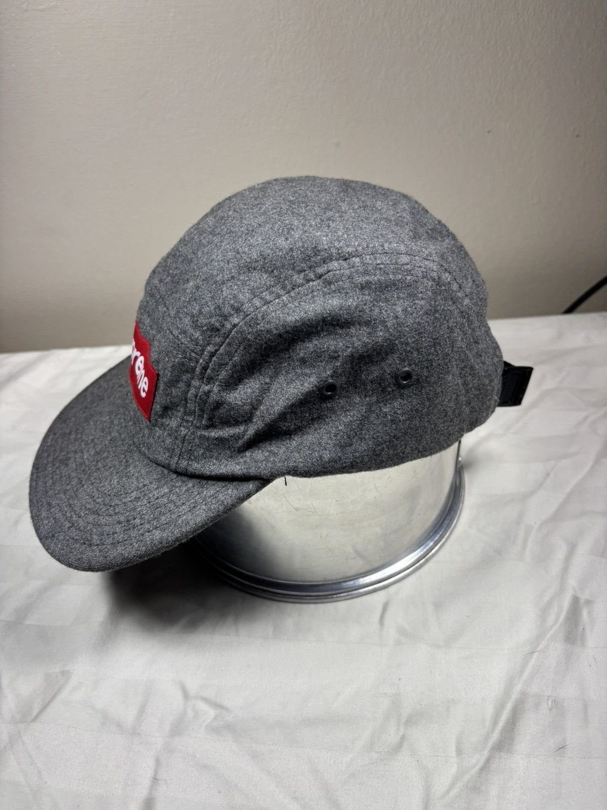 Supreme Supreme Loro Piana Wool Camp Cap Size ONE SIZE - 3 Thumbnail