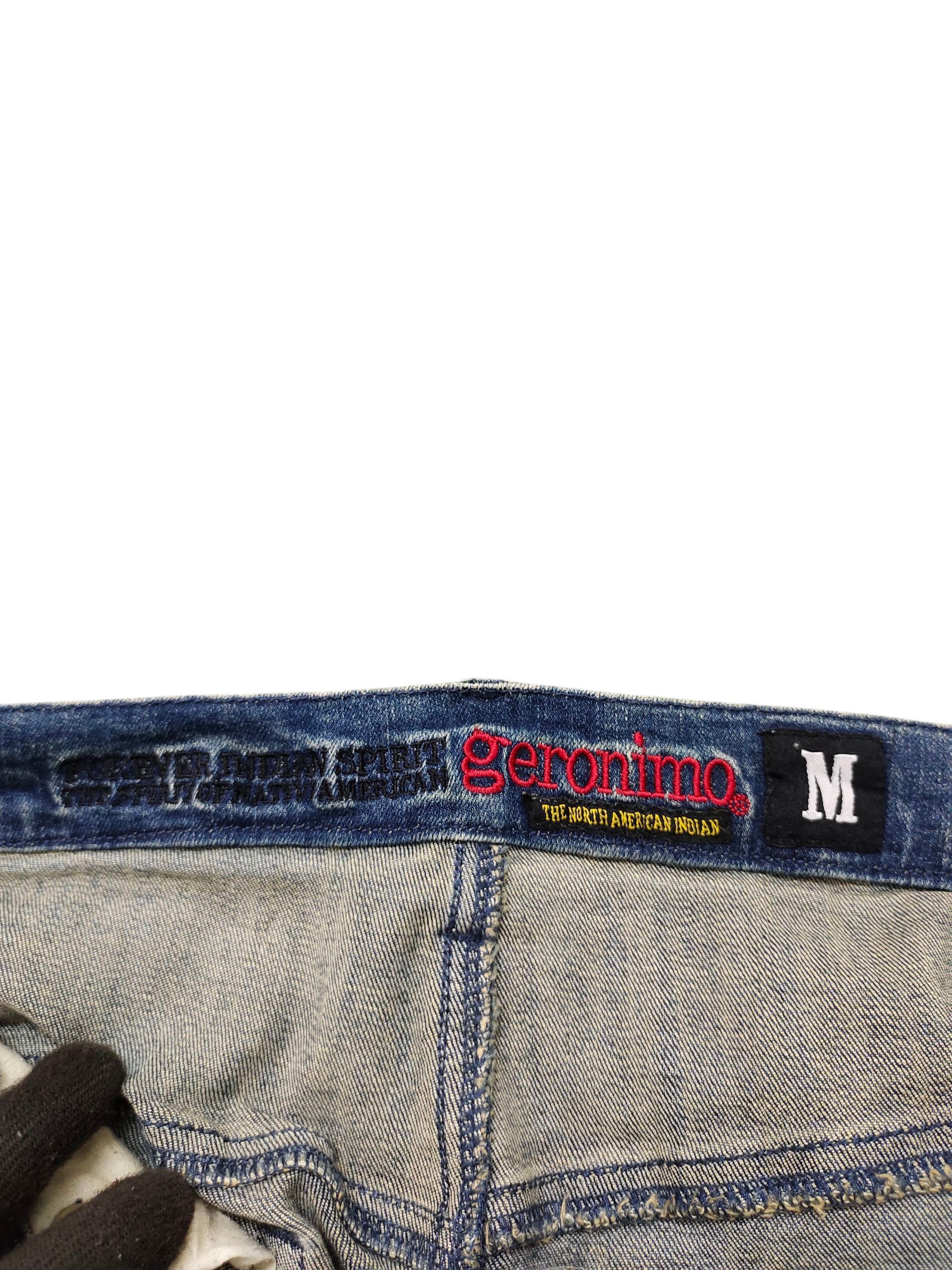Comme des Garcons × Undercover Geronimo Japan Clawmark Distress Rusty Denim Jeans Size US 30 / EU 46 - 11 Thumbnail