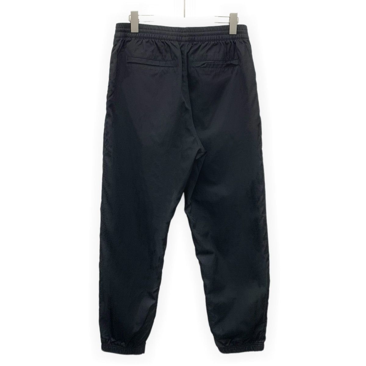 Givenchy Givenchy Black All-over Logo Tone-on-Tone Casual Pants K26WX Size US 34 / EU 50 - 2 Thumbnail