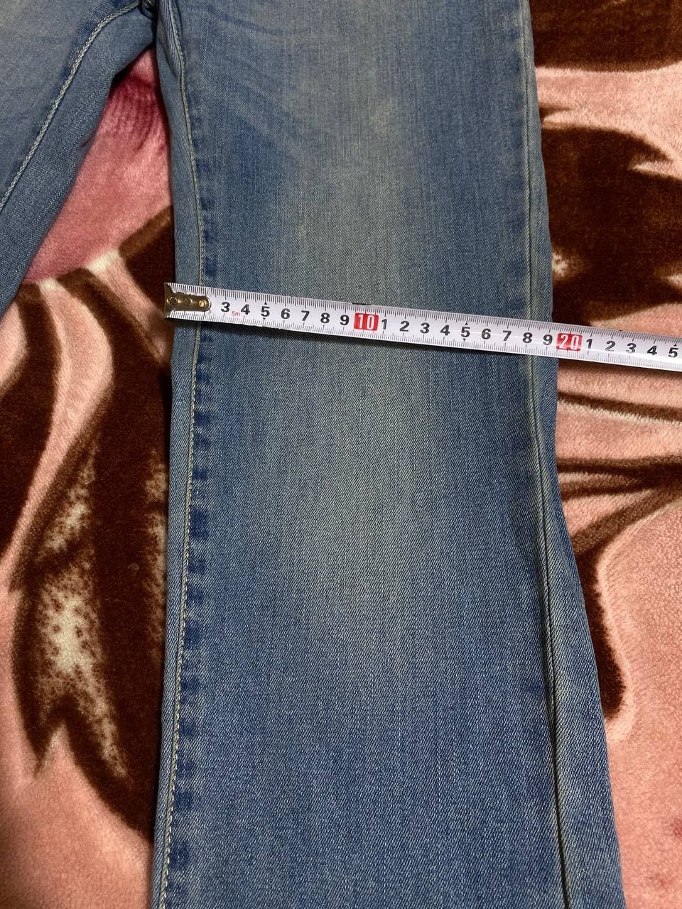 Lee × Vintage Distressed Vintage Washed Denim Lee Baggy Jeans 90s Size US 27 - 14 Thumbnail