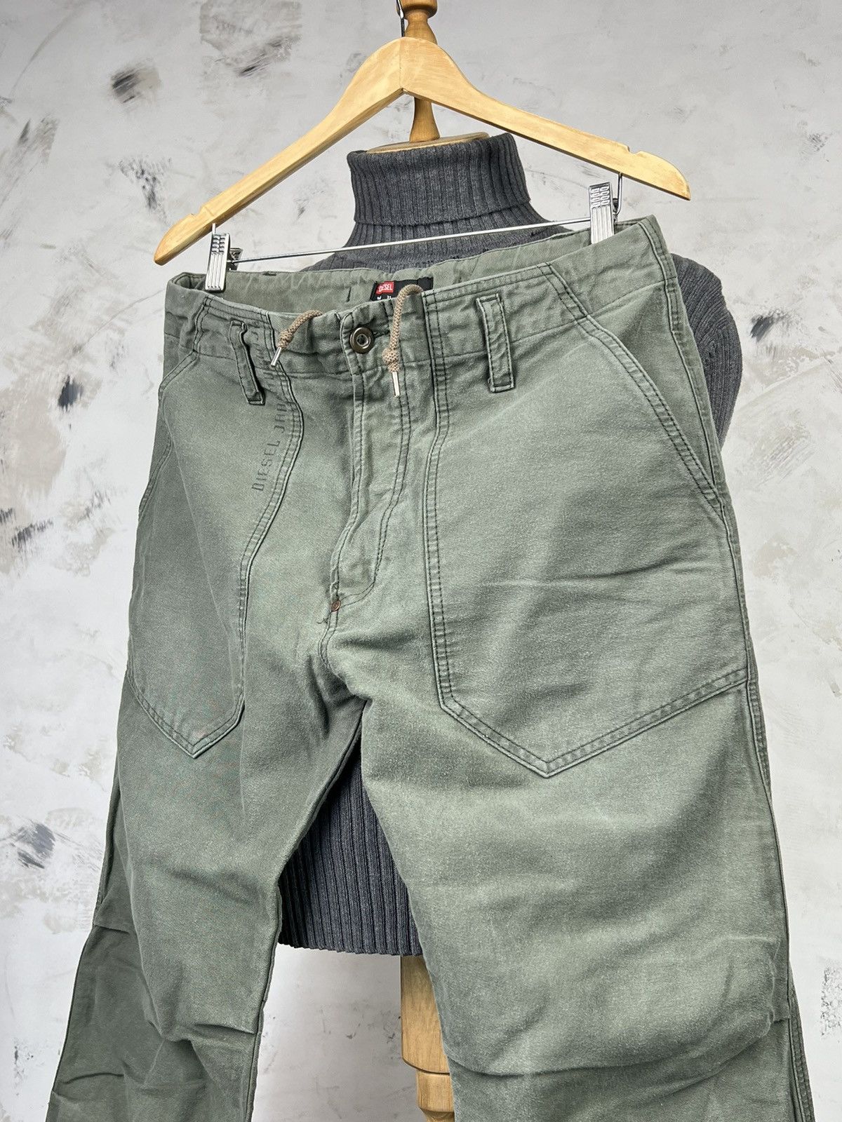 Diesel Vintage Diesel Workwear Pants Size W31 M - L Size US 31 - 5 Thumbnail