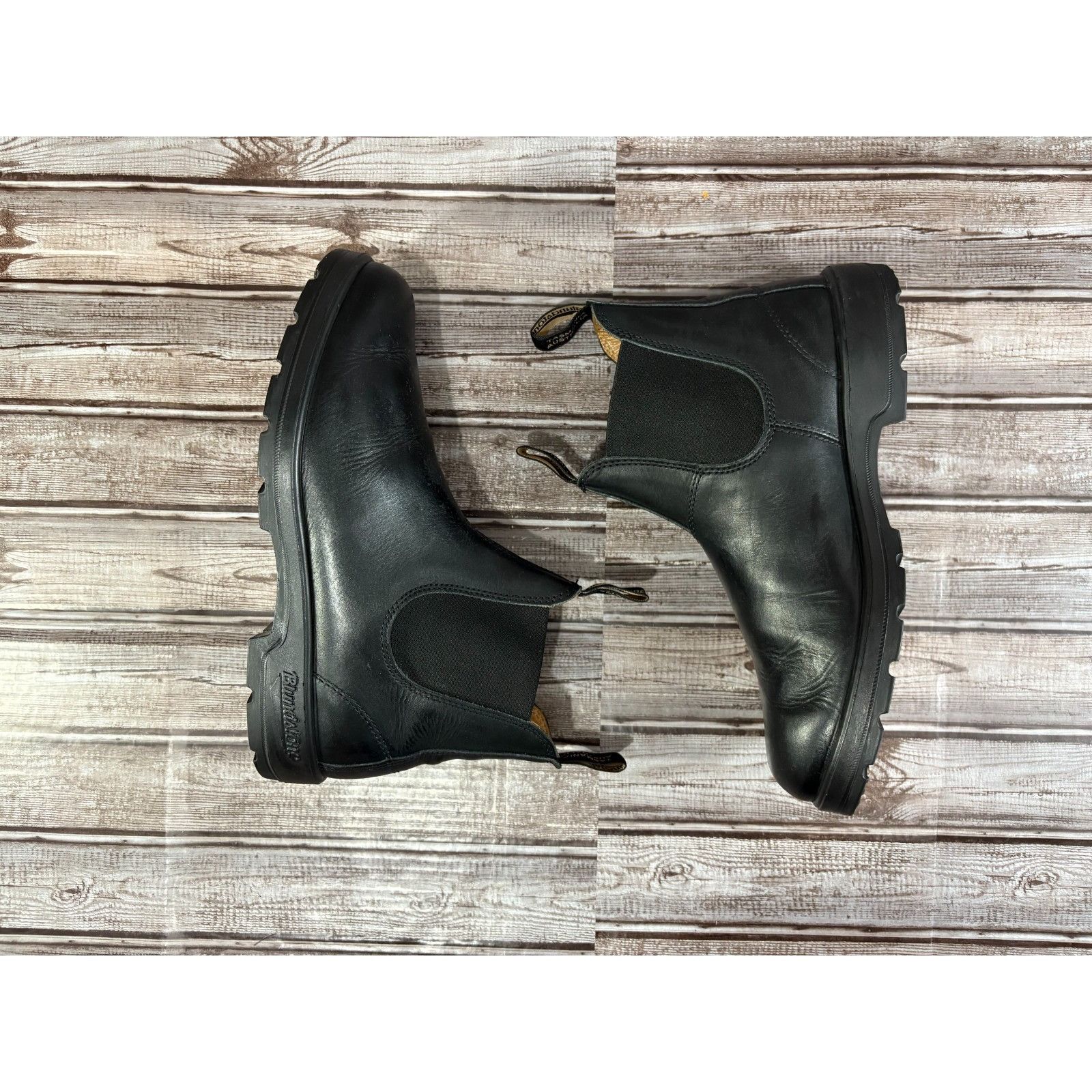 Blundstone Blundstone 510 Black Leather Chelsea Boots Sz 10 color black Size US 10 / EU 43 - 4 Thumbnail
