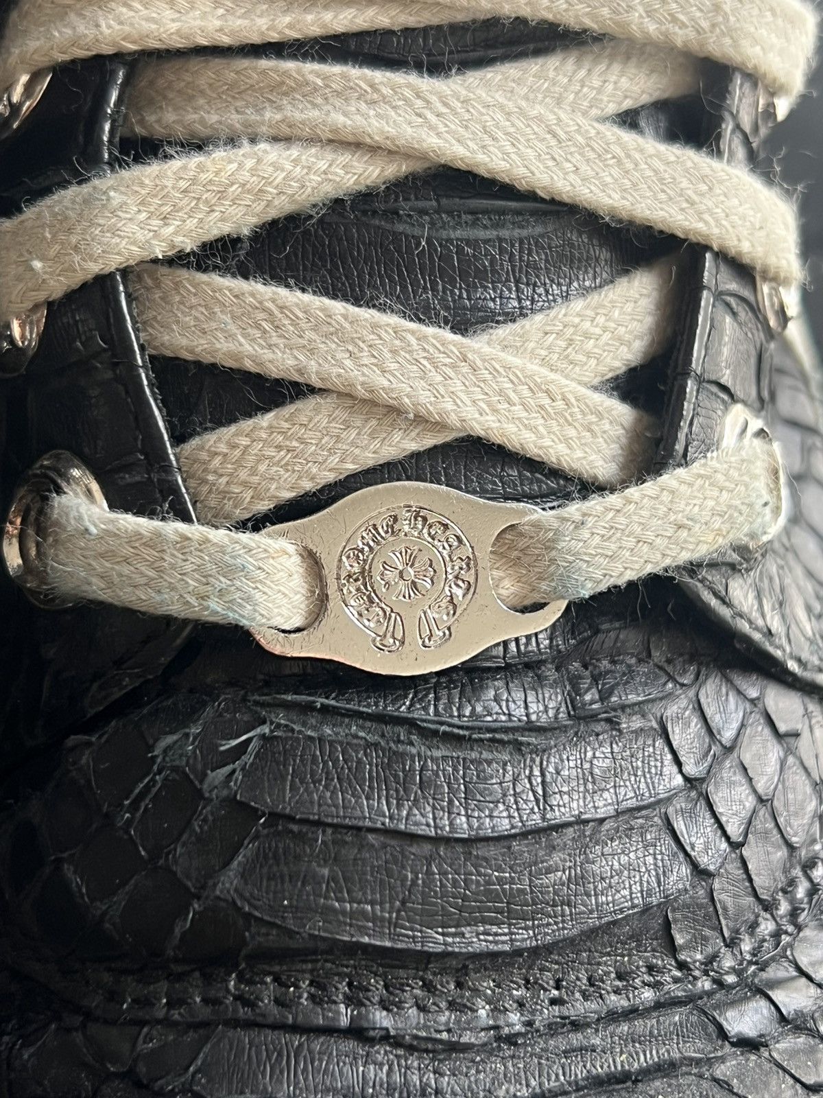 Chrome Hearts × Rick Owens Chrome Hearts Rick Owens Python Geobasket Size US 7 / EU 40 - 15 Thumbnail