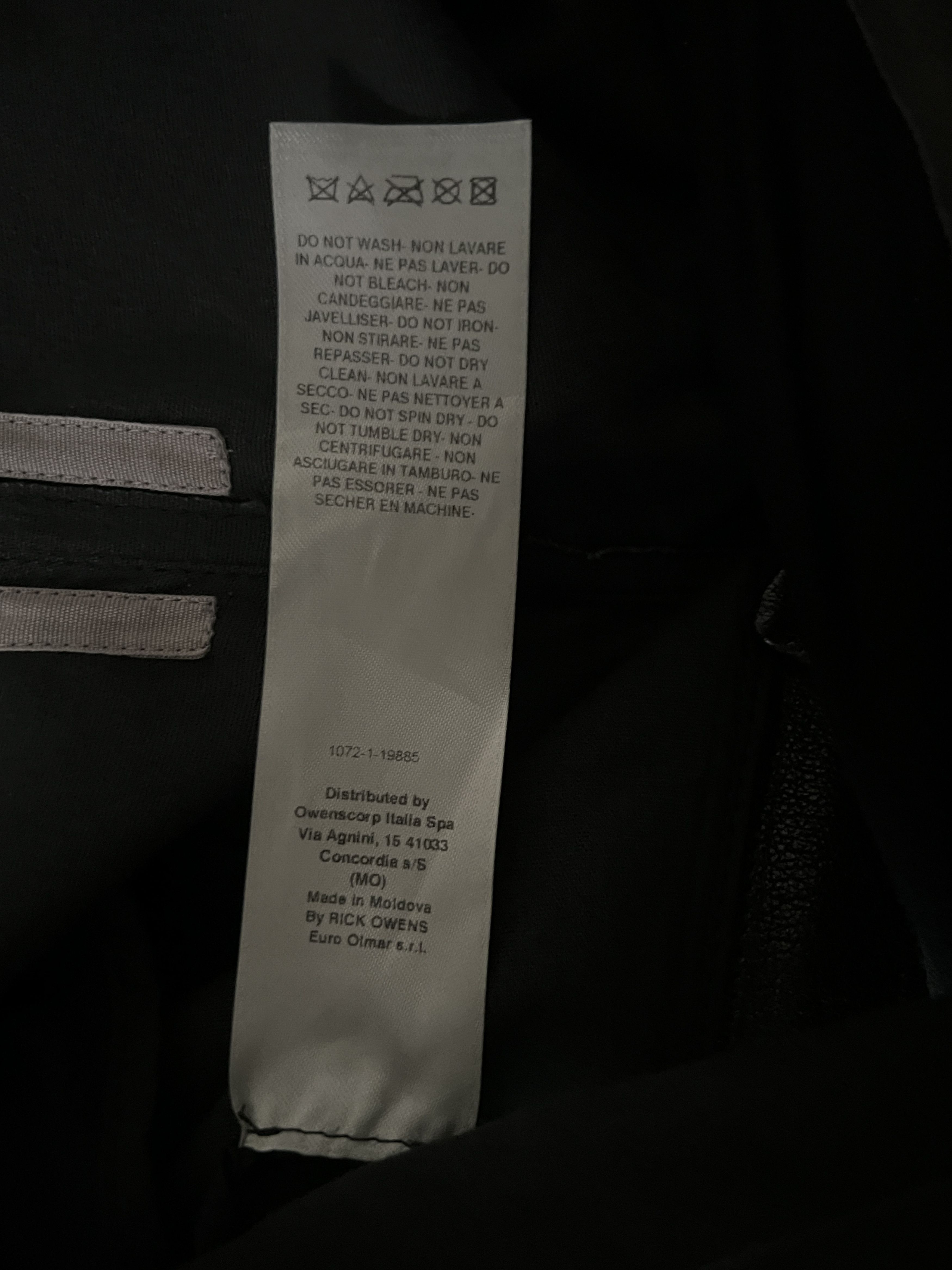 Rick Owens Rick Owens Goat Leather trouser Size US 28 / EU 44 - 7 Thumbnail
