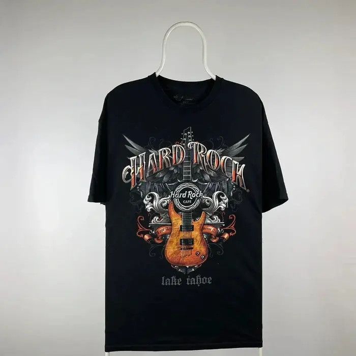 Hard Rock Cafe Hard Rock Cafe T-shirt vintage guitar big logo size XLarge Size US XL / EU 56 / 4 - 1 Thumbnail