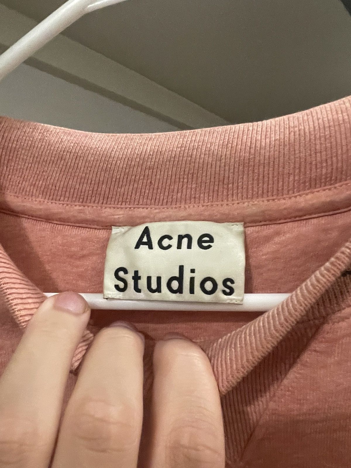 Acne Studios - Logo Neck Crewneck (**Read Description)