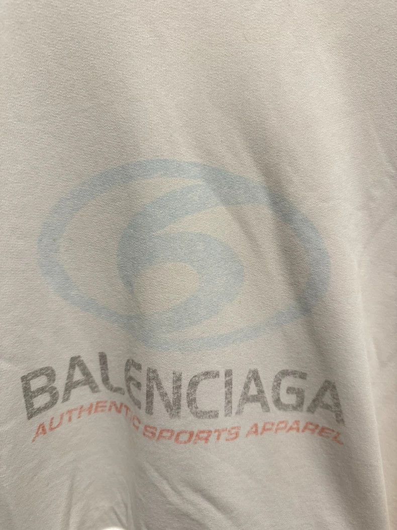 Balenciaga Balenciaga 24ss Surfer White Surfer Hoodie-2506 Size US L / EU 52-54 / 3 - 2 Thumbnail