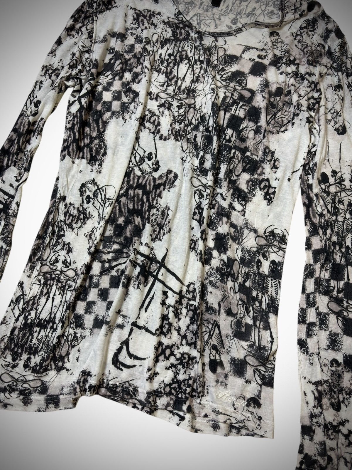 Roen RARE 2000’s Roen - Japanese Archive’s Ifsix Style T-Shirt Size US L / EU 52-54 / 3 - 2 Thumbnail