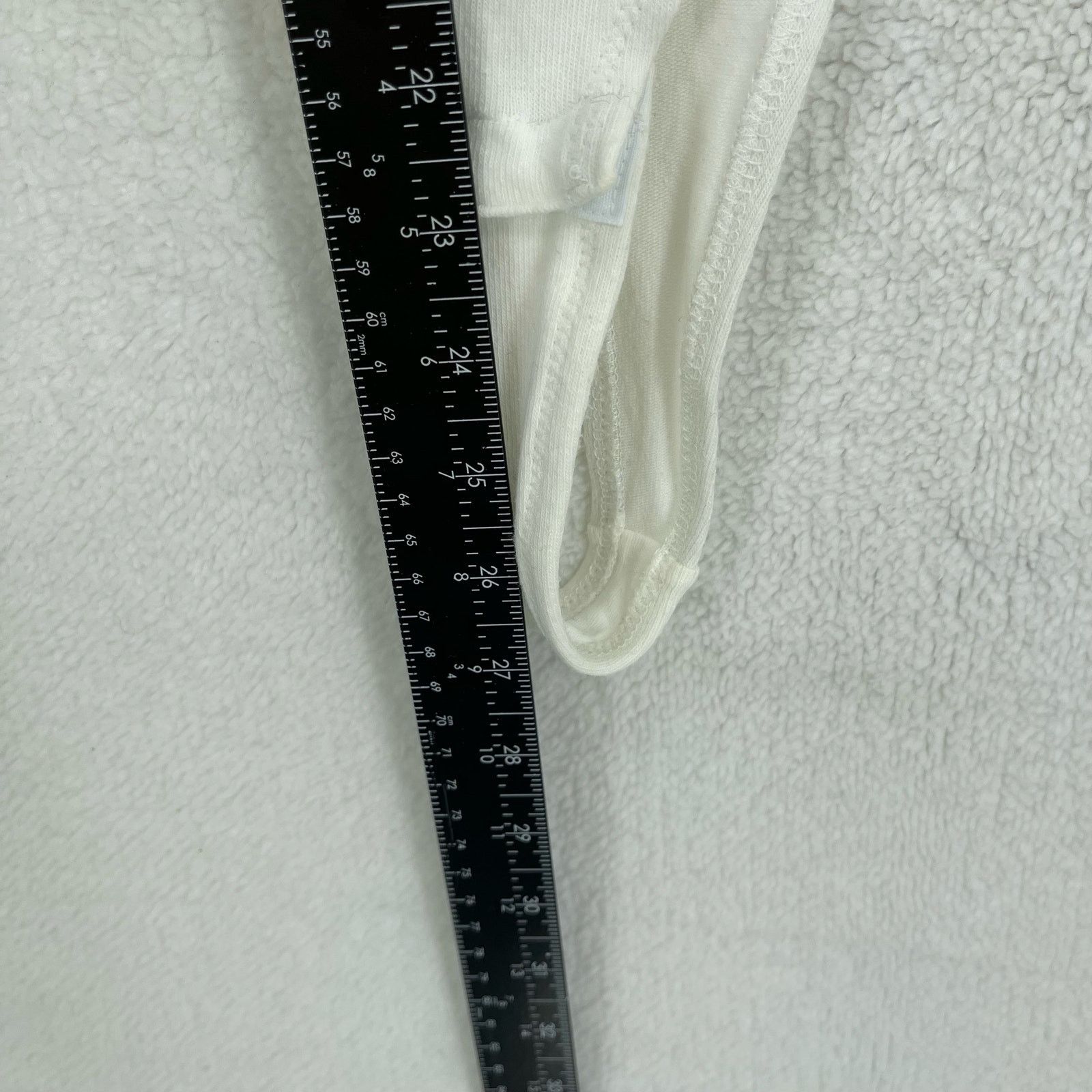 Madewell Madewell Tank Thong Bodysuit White Women's XXS NWT Size XXS / US 00 / IT 34 - 5 Thumbnail