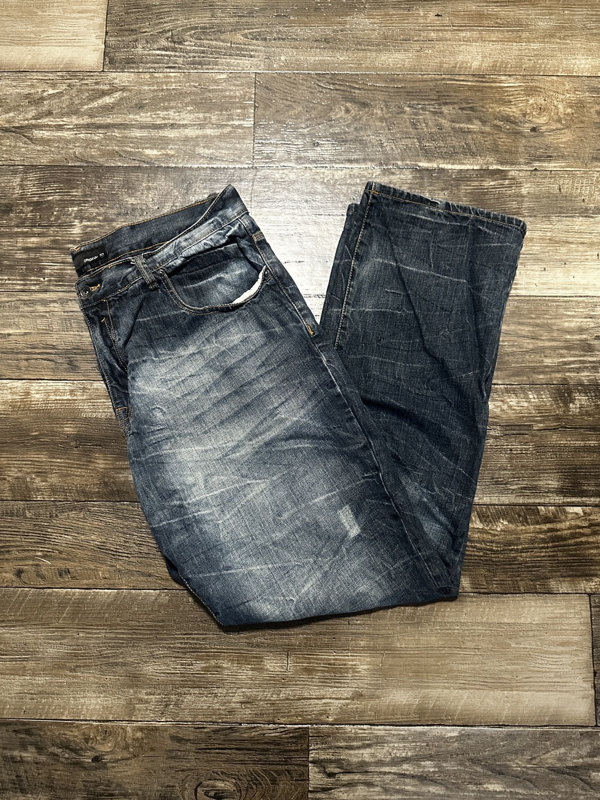 Rocawear Rocawear Y2K Faded Denim Jeans Size US 38 / EU 54 - 3 Thumbnail
