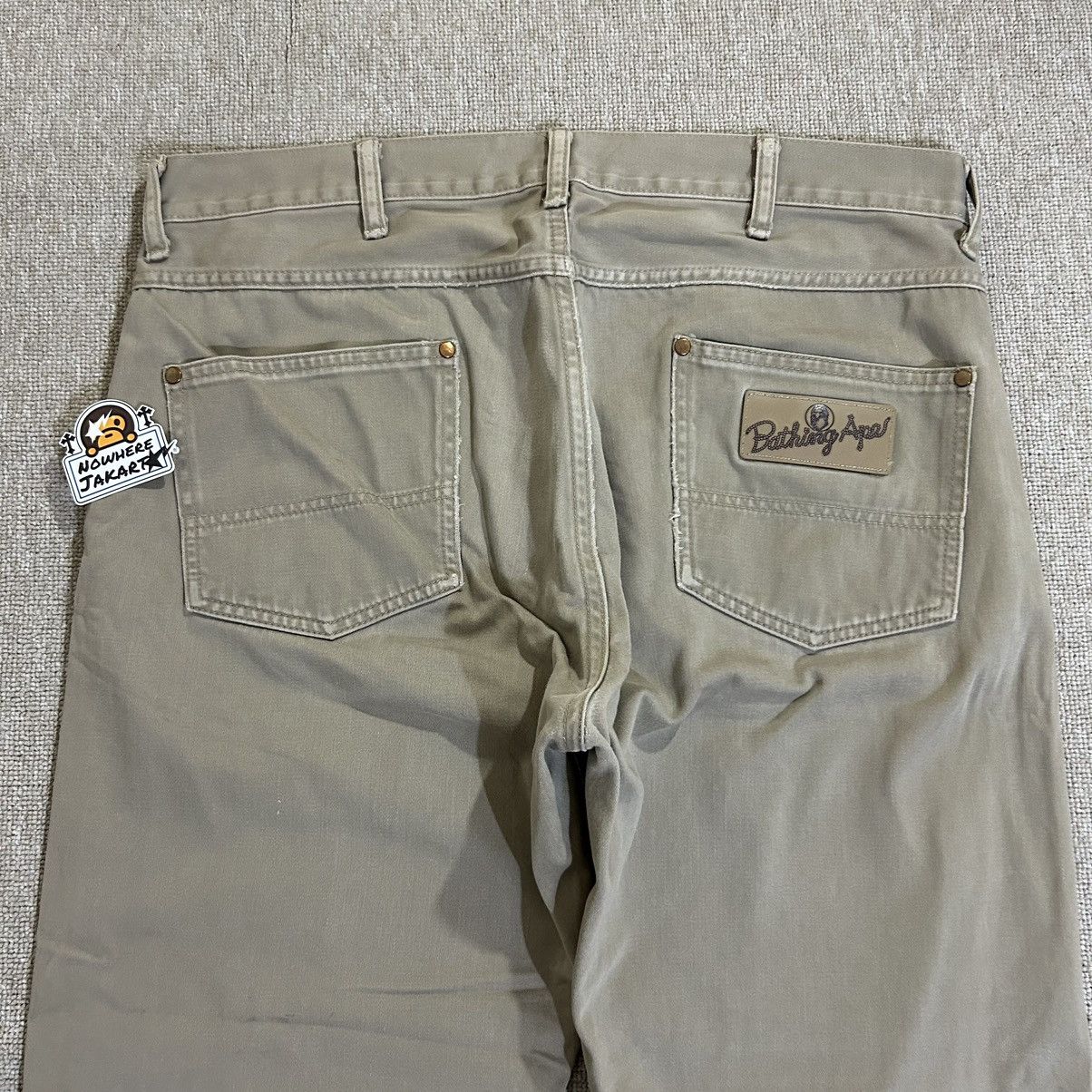 Bape Chino Pants Size US 33 - 3 Thumbnail