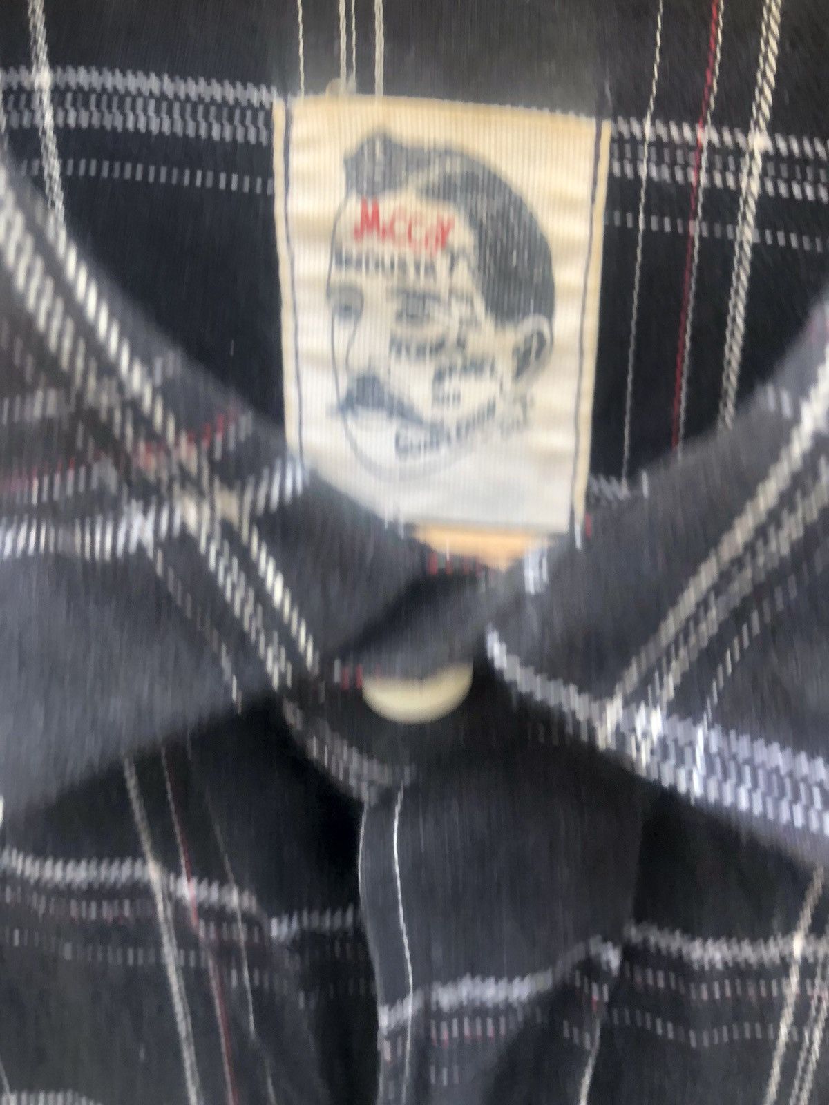 The Real McCoy's The Real McCoy Union Made Black Plaid Button Shirts Size US L / EU 52-54 / 3 - 3 Thumbnail