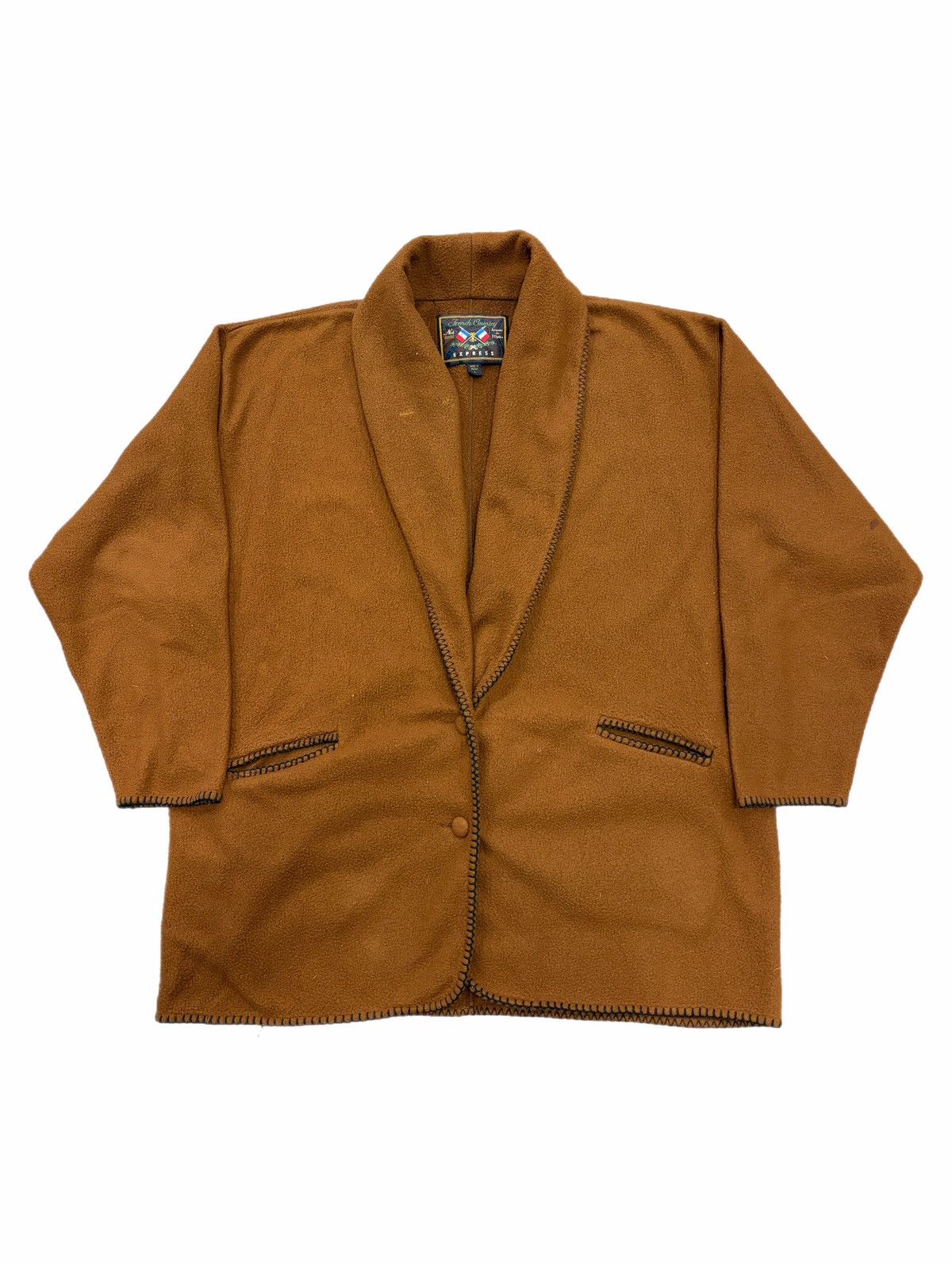 Vintage Vintage Express French Country Blazer Womens Shawl Size L / US 10 / IT 46 - 1 Thumbnail
