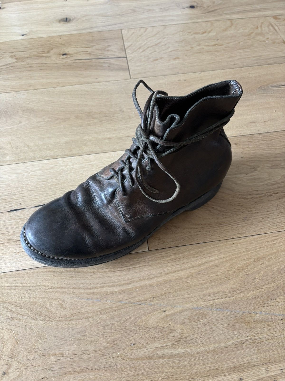 Guidi GUIDI LACE UP LEATHER BOOTS Size US 11 / EU 44 - 5 Thumbnail