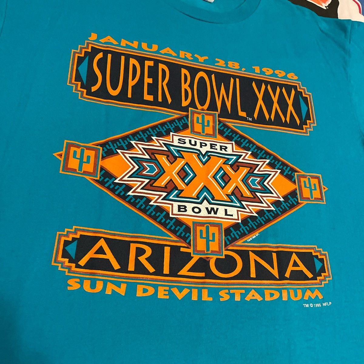 Logo 7 × NFL × Vintage Vintage 1996 Logo 7 NFL Super Bowl XXX Arizona Football Tee Size US XL / EU 56 / 4 - 2 Thumbnail