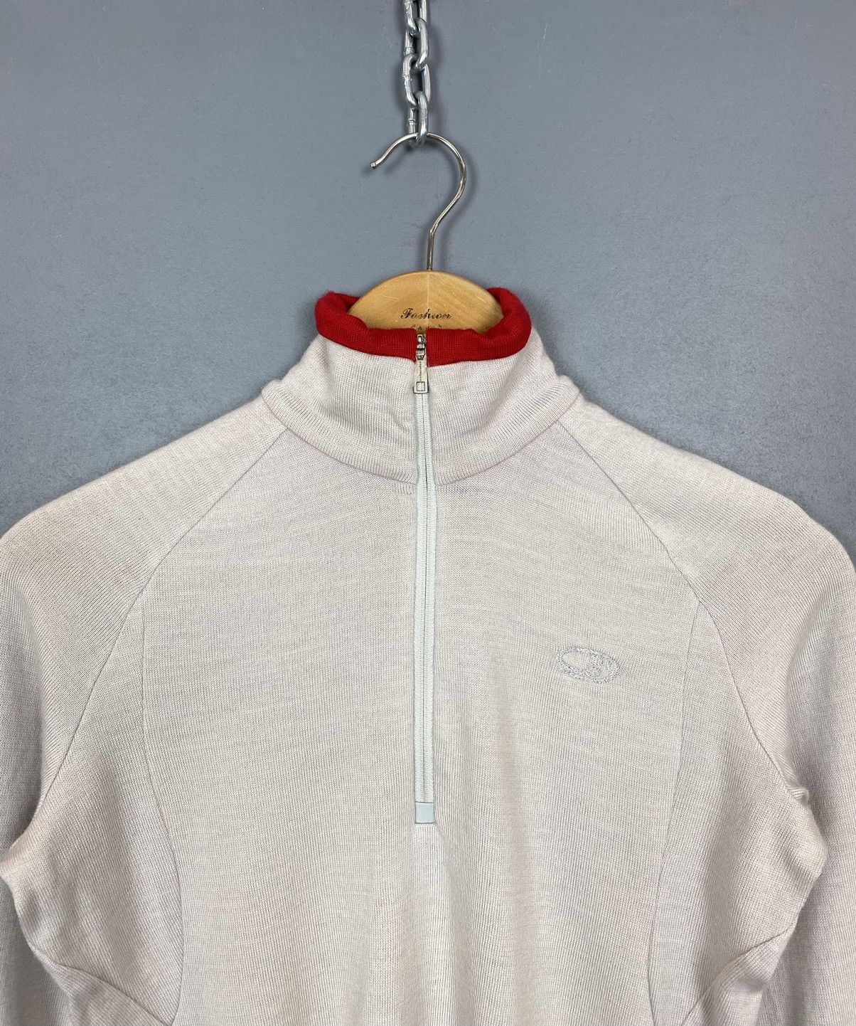 Icebreaker Icebreaker Wool Long Sleeve 1/4 Zip Sweater Womens Size XS Size XS / US 0-2 / IT 36-38 - 2 Thumbnail