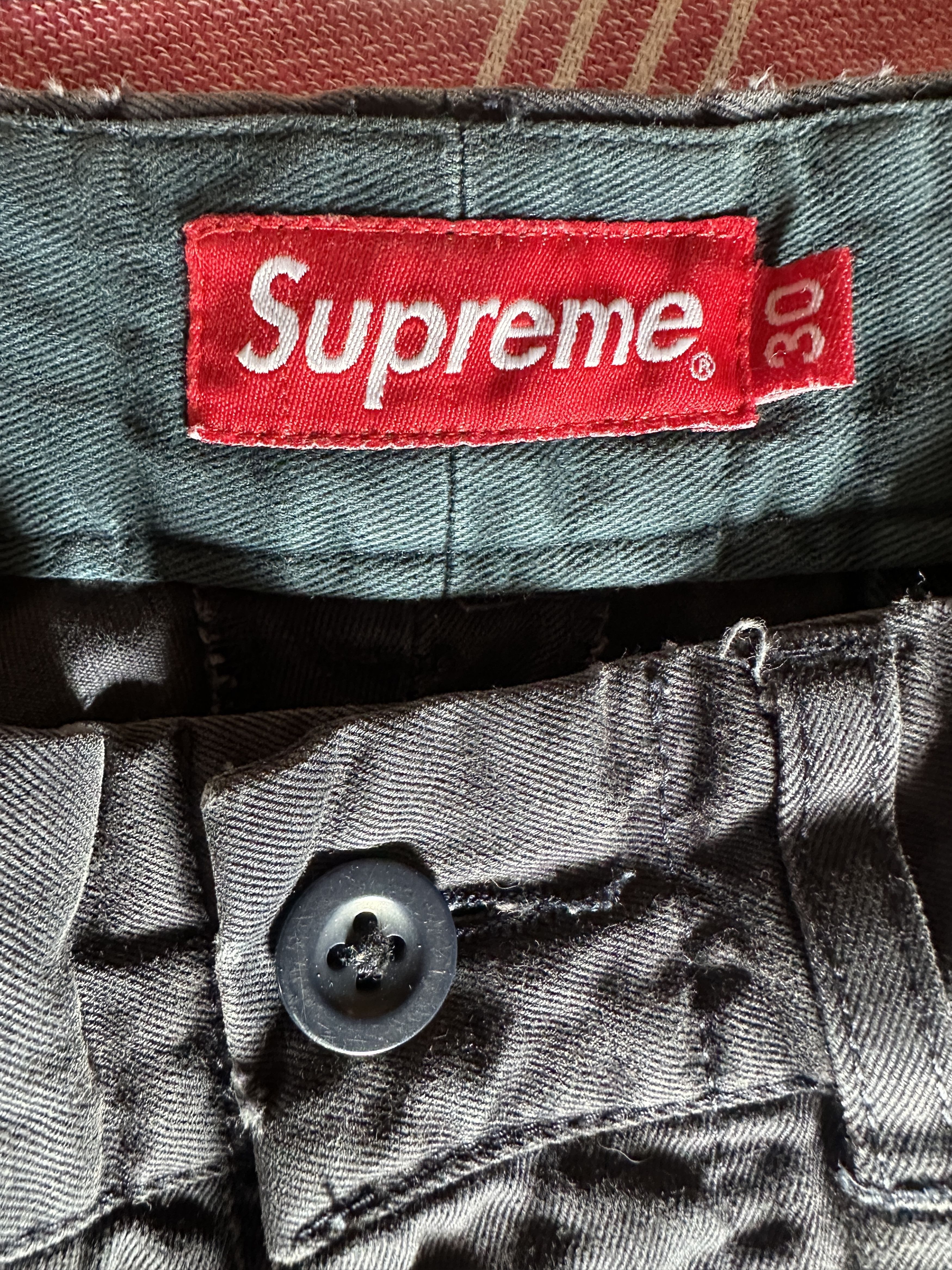 Supreme Supreme Crown Logo Work Shorts Size US 30 / EU 46 - 6 Thumbnail