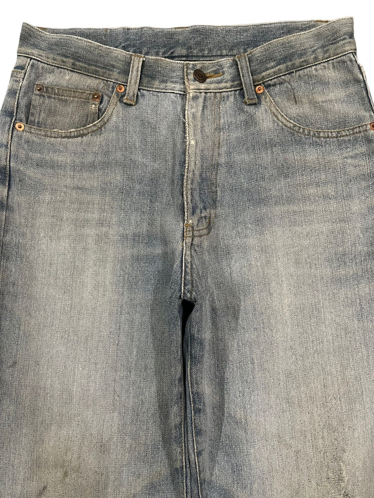 Fubu Vintage Japanese Brand Blue Wash Style Baggy Jeans Size US 30 / EU 46 - 3 Thumbnail