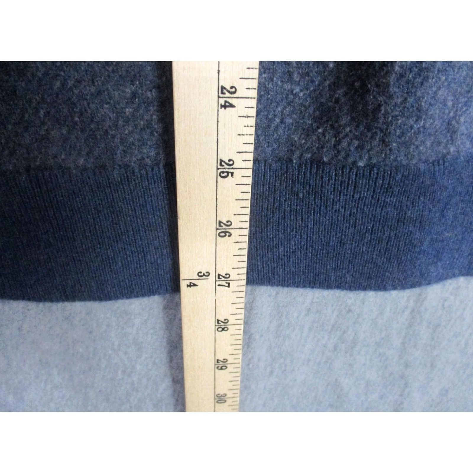 Polo Ralph Lauren Polo Ralph Lauren Mens Sweater XL Blue Gray Merino Wool Crewneck Italian Yarn Size US XL / EU 56 / 4 - 6 Thumbnail