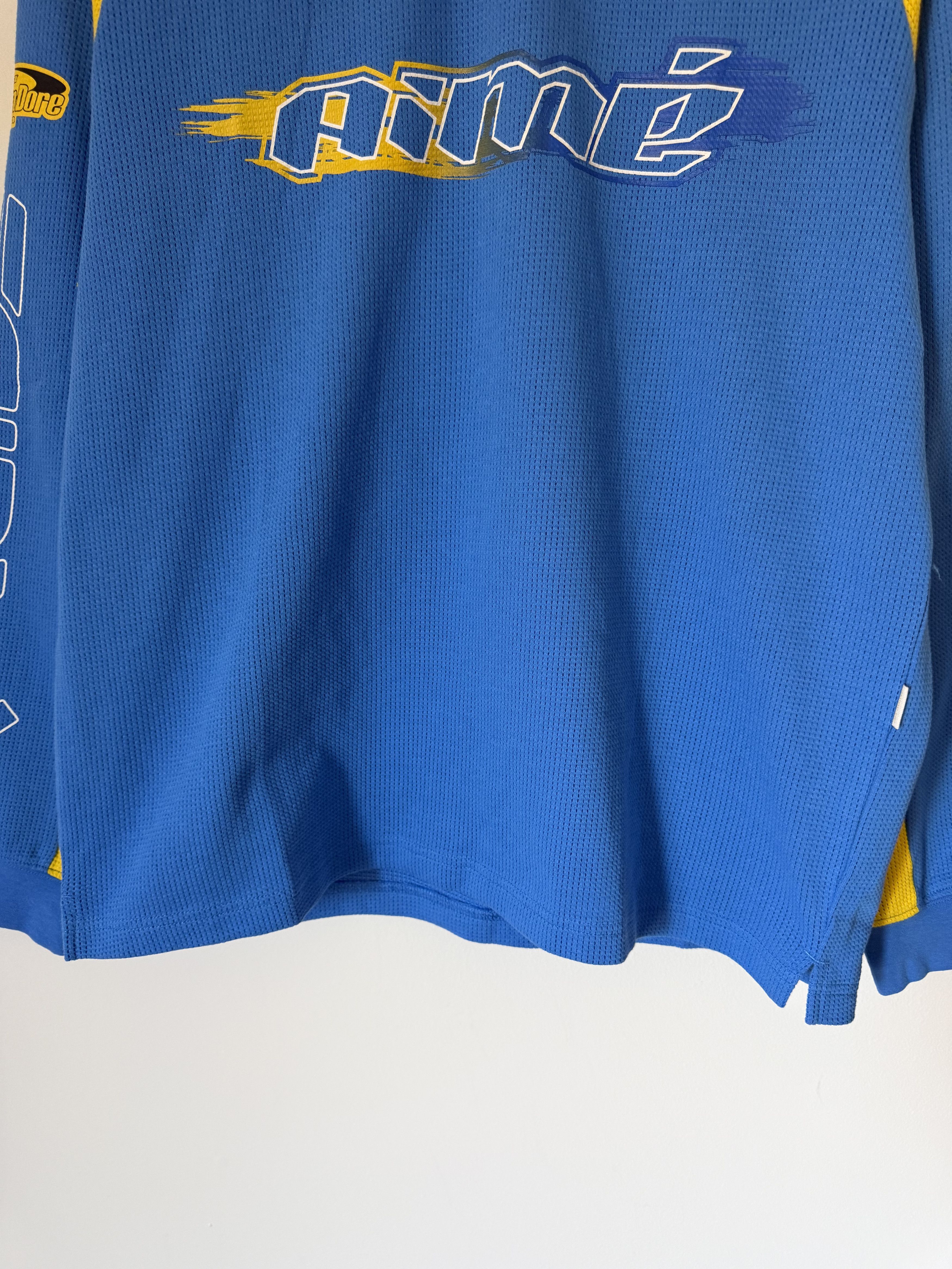 Aime Leon Dore Aime Leon Dore Mesh Wave Running Long Sleeve Top in Blue Size US L / EU 52-54 / 3 - 3 Thumbnail