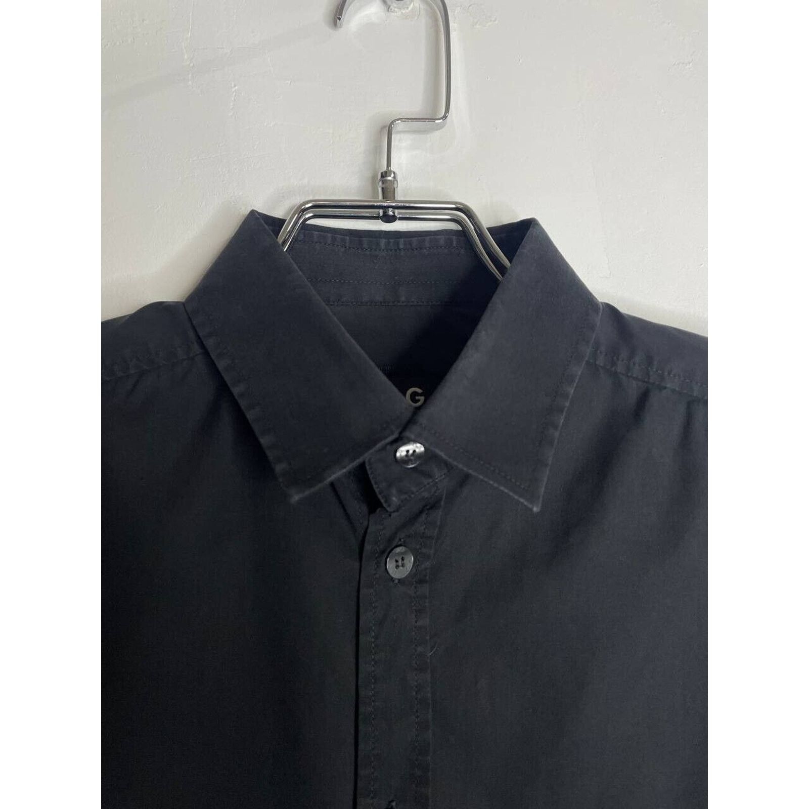 Dolce & Gabbana × Vintage Vintage D&G Black Dress Shirt Button-Up Long Sleeve S Size US S / EU 44-46 / 1 - 2 Thumbnail