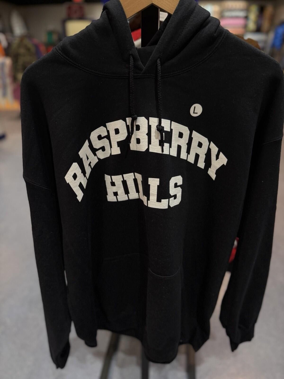 Other Raspberry Hills Black Cotton Fleece Pullover Hoodie Large Size US L / EU 52-54 / 3 - 4 Thumbnail