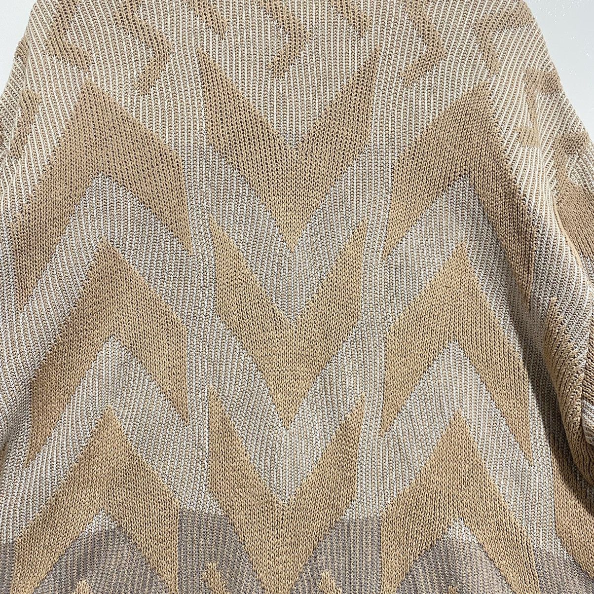 Issey Miyake Issey Miyake Men Cable Knitted Sweater Size M / US 6-8 / IT 42-44 - 10 Thumbnail