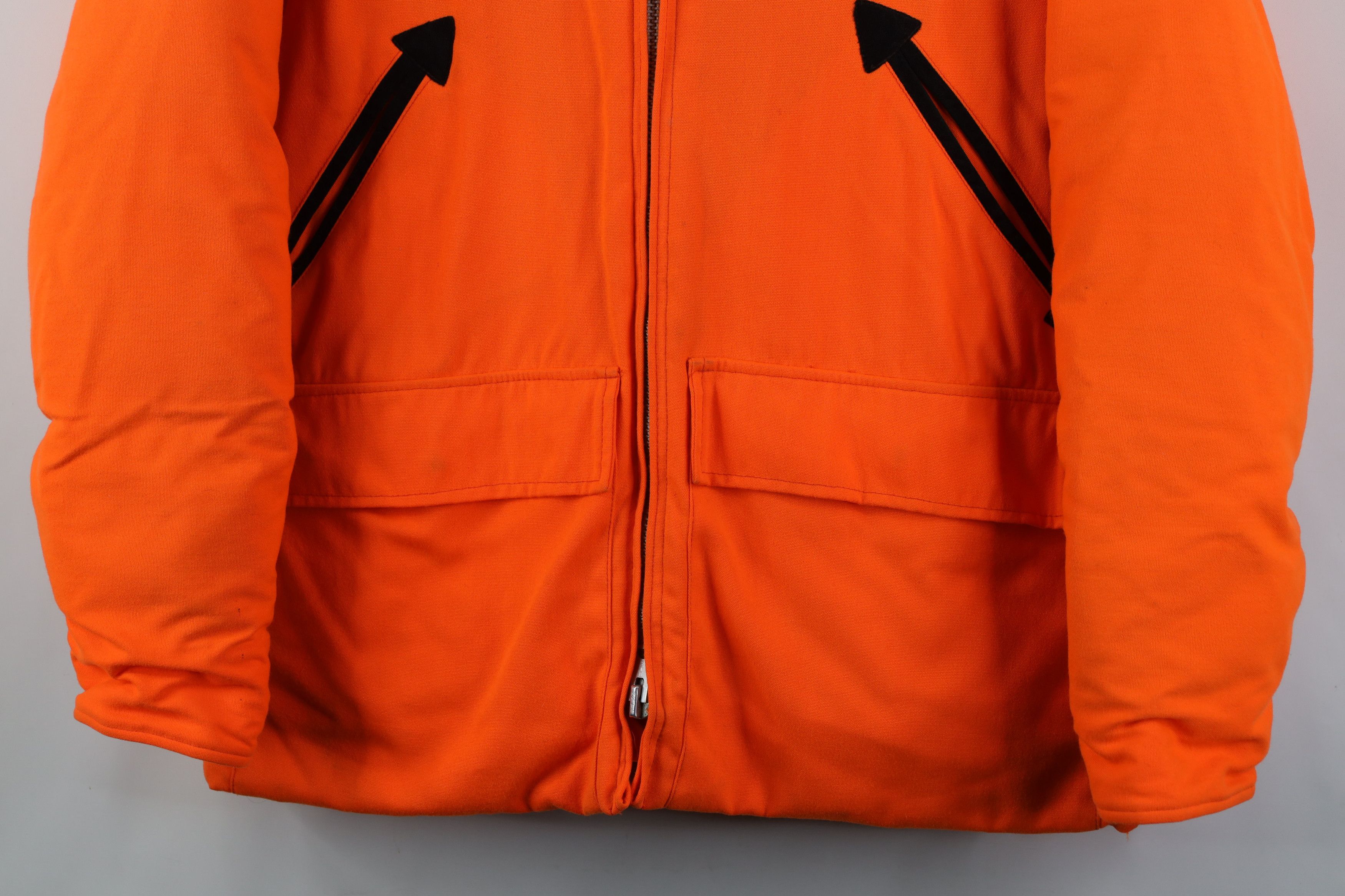 Woolrich Woolen Mills Vintage 70s Woolrich Down Puffer Jacket Blaze Orange USA Size US M / EU 48-50 / 2 - 3 Thumbnail