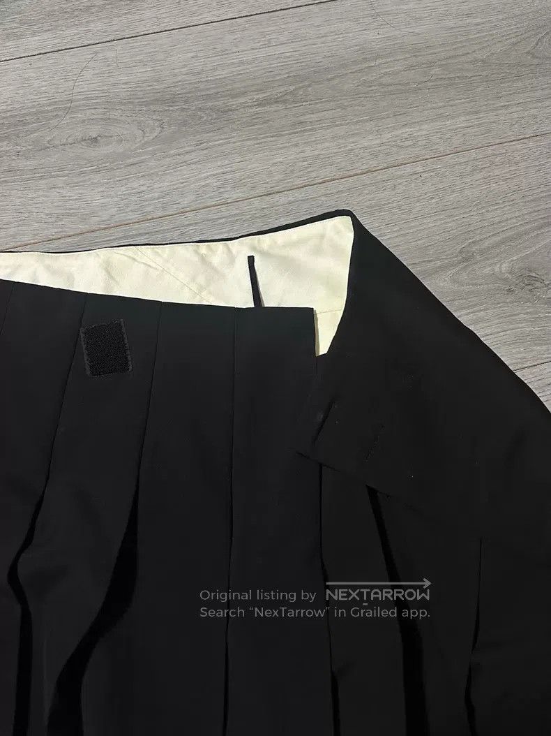 Comme des Garcons Comme Des Garcons size M One-piece Wool Pleated Skirt Size 23" - 4 Thumbnail